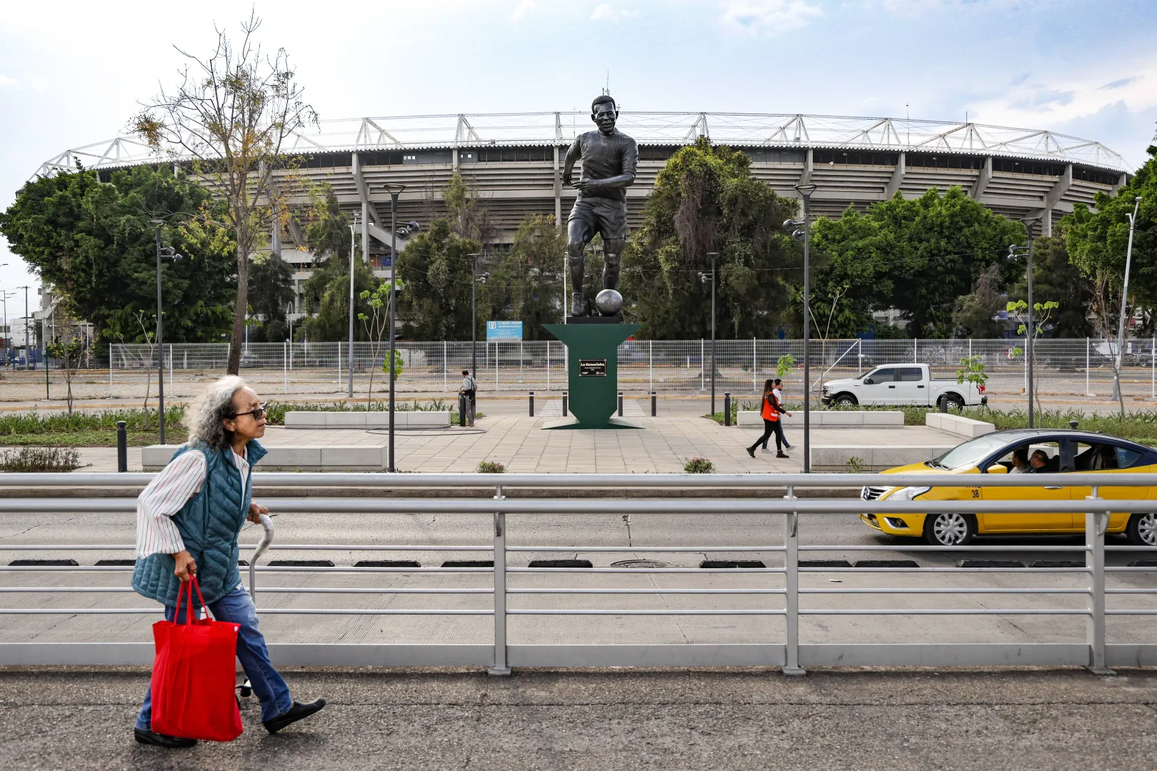 Stadion w meksykańskiej Guadalajarze, zdjęcie ilustracyjne, fot. PAP/EPA/EFE/Francisco Guasco