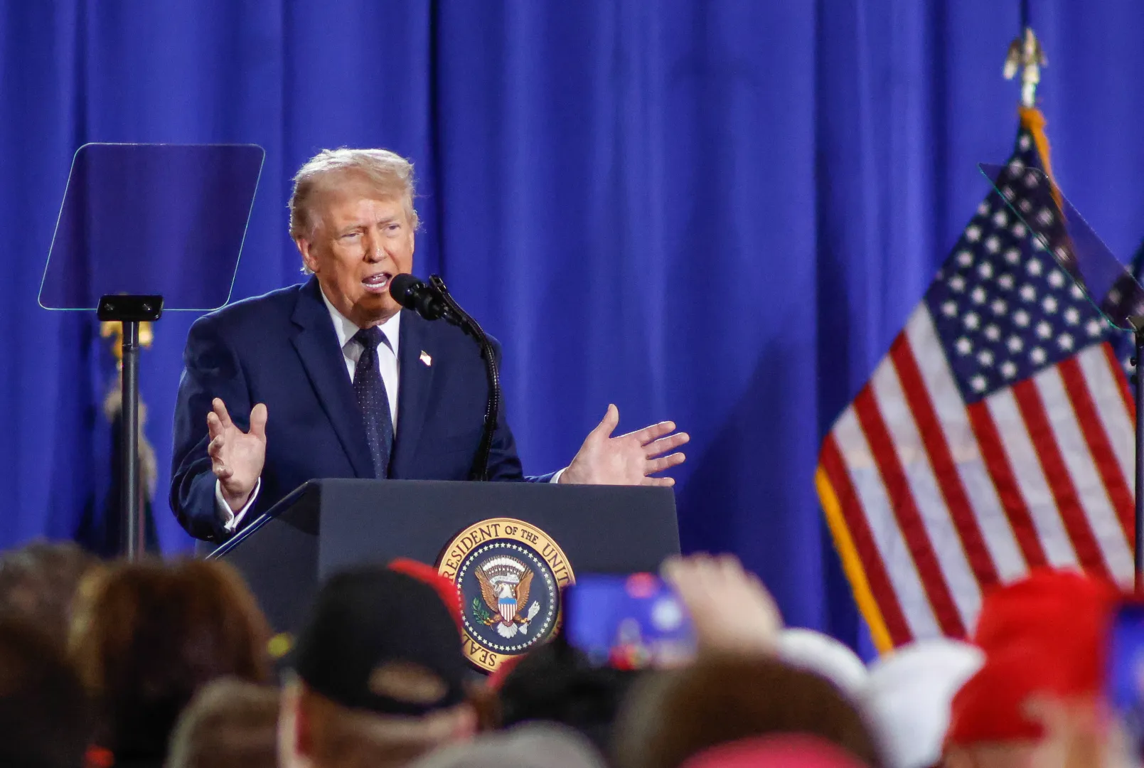 Президент США Дональд Трамп. Fot. PAP/EPA/KENA BETANCUR