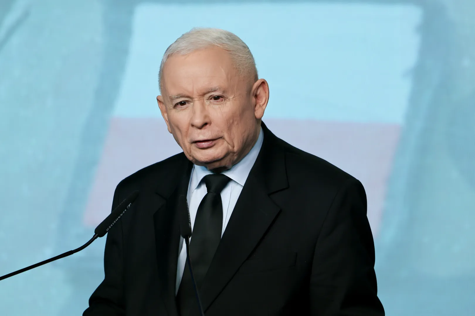 Prezes PiS Jarosław Kaczyński. Fot. PAP/Albert Zawada