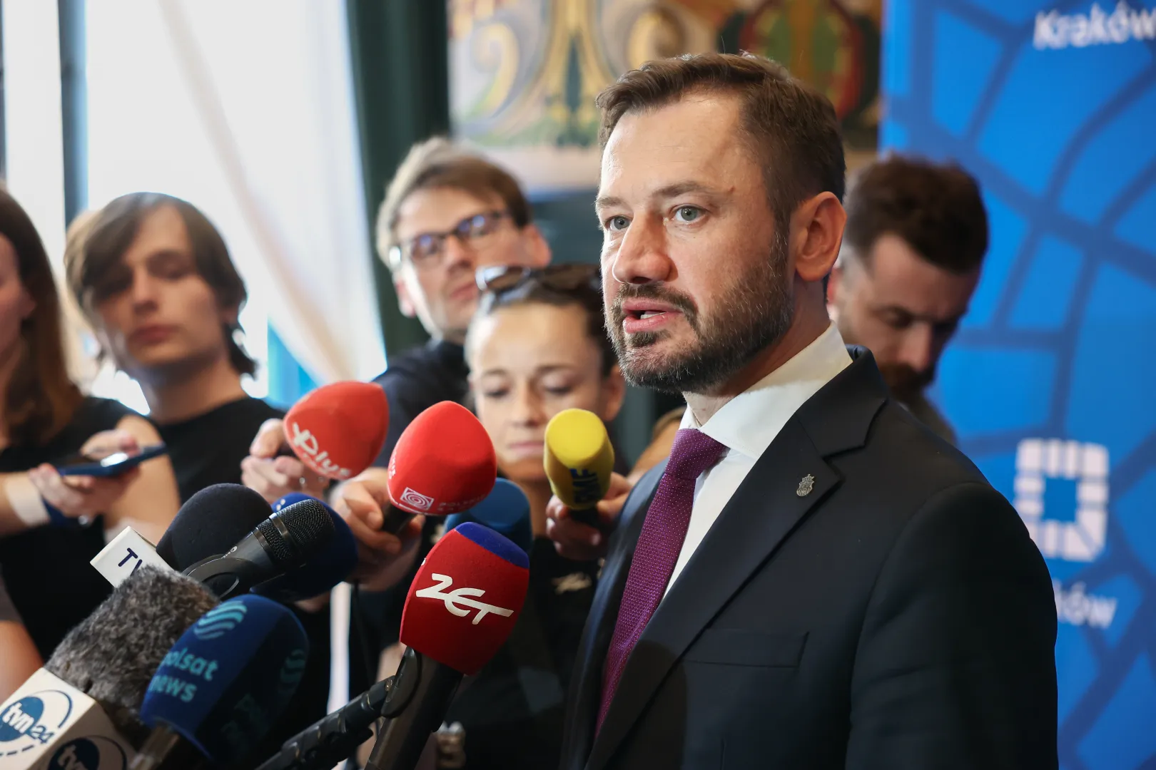 Były prezydent Krakowa Aleksander Miszalski. Fot. PAP/Art Service