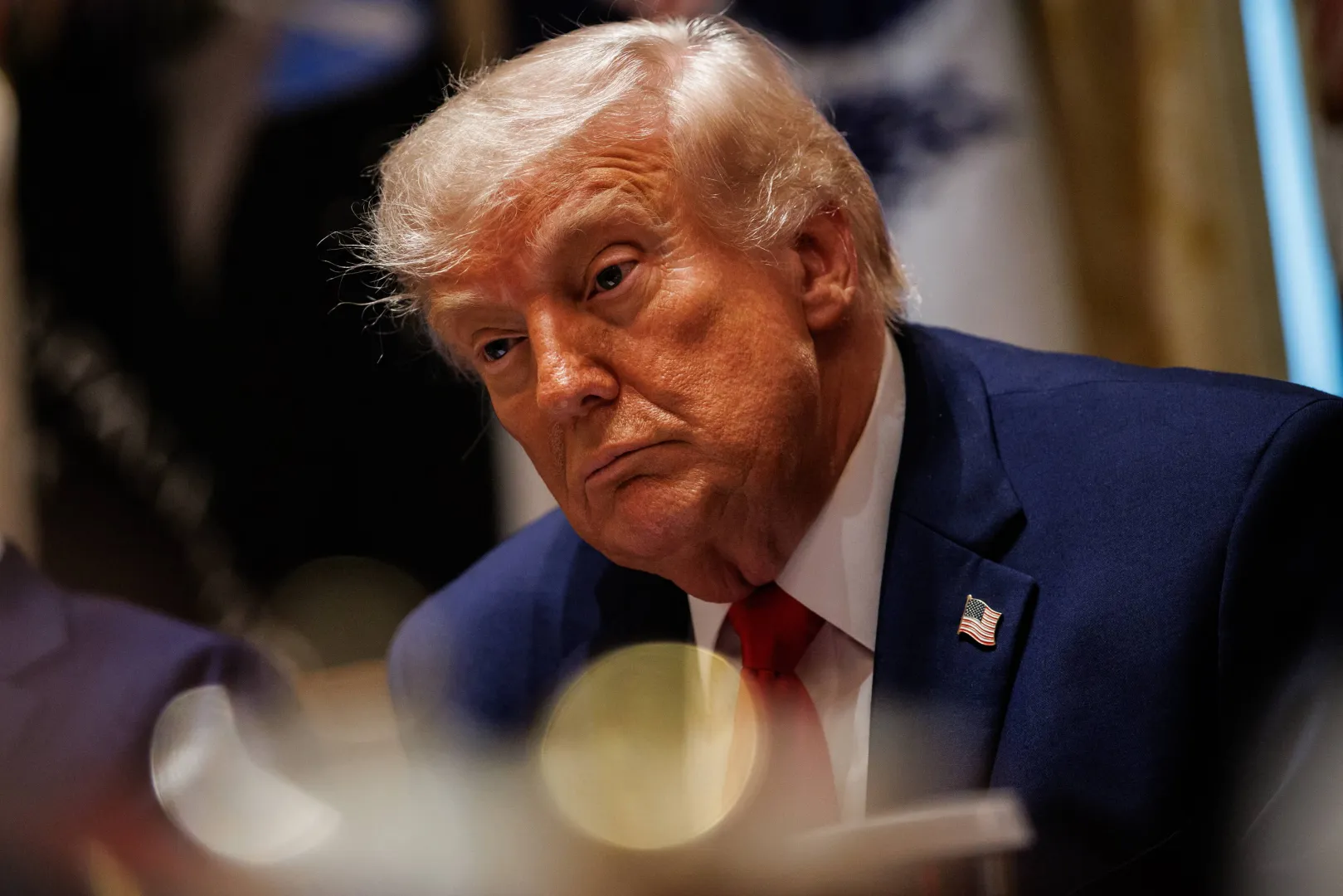 Donald Trump Fot. PAP/EPA/SAMUEL CORUM 