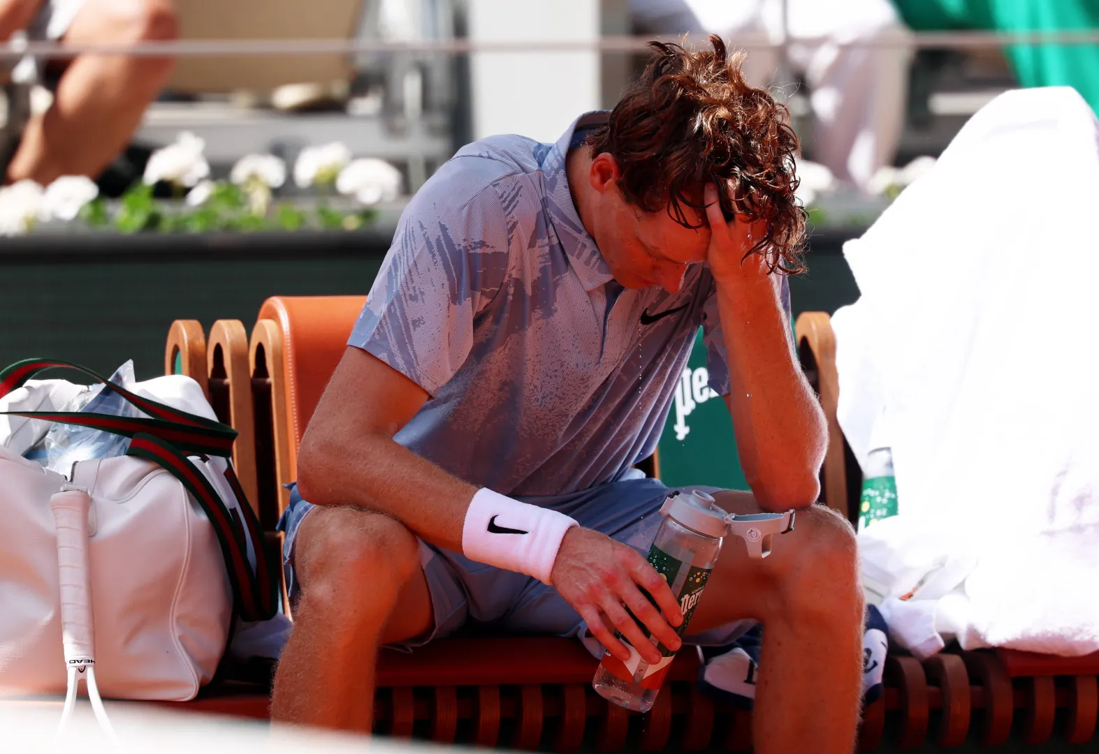 Jannik Sinner, fot. PAP/EPA/MOHAMMED BADRA
