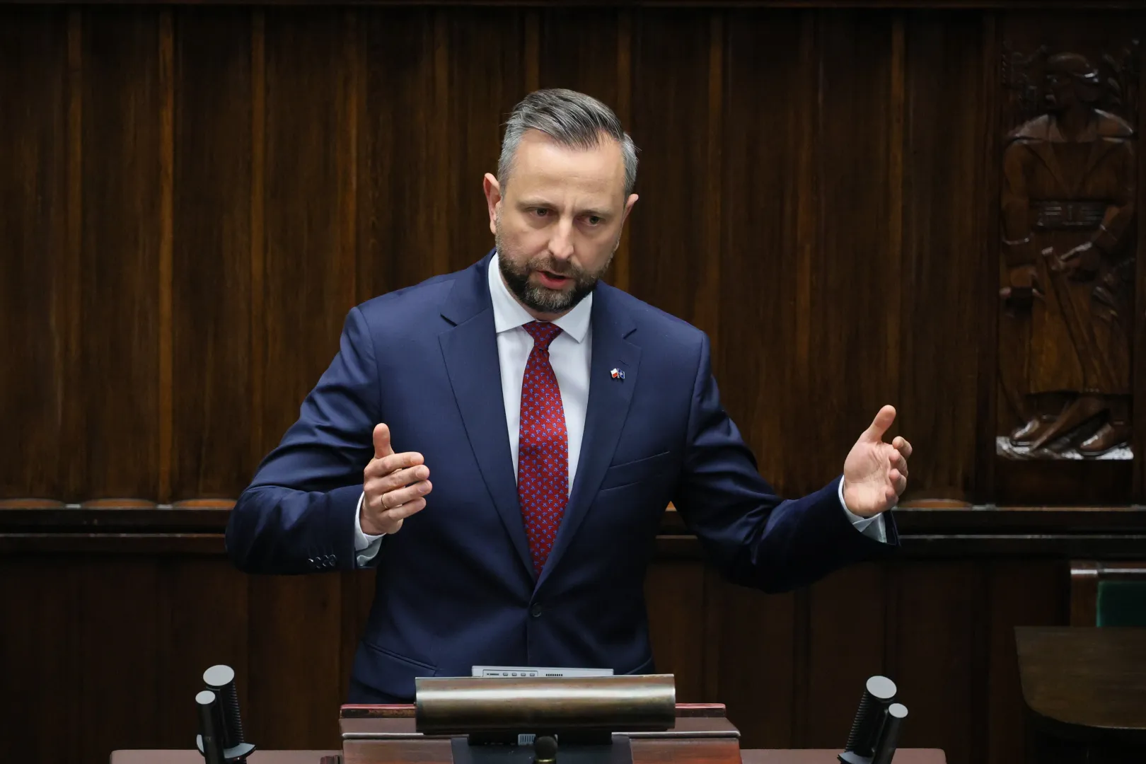 Wicepremier, szef MON Władysław Kosiniak-Kamysz. Fot. PAP/	PAP/Paweł Supernak