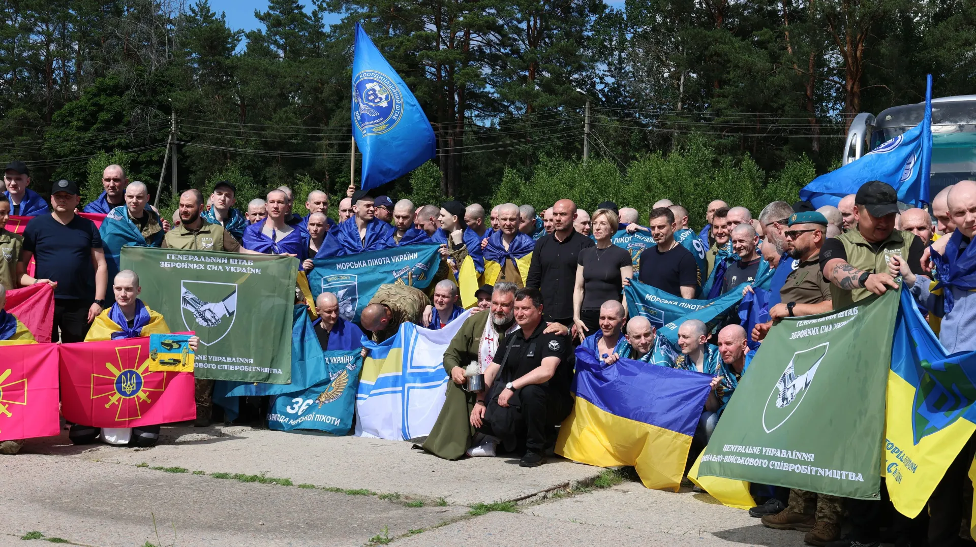 76 обмін полоненими. Україна повернула з російського полону ще 160 захисників. Фото: Координаційний штаб з питань поводження з військовополоненими, koordshtab.gov.ua