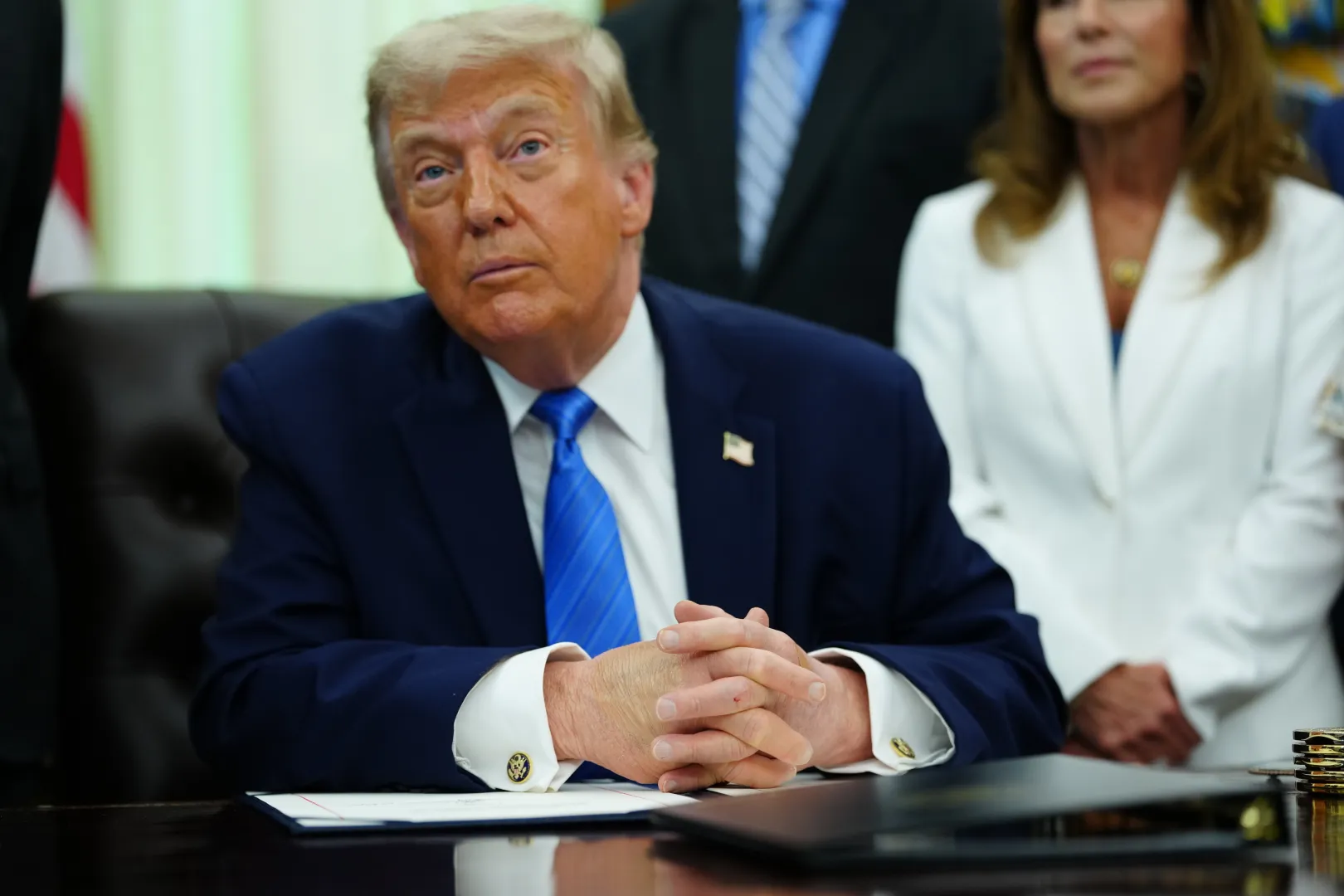 Donald Trump Fot. PAP/EPA/AARON SCHWARTZ / POOL