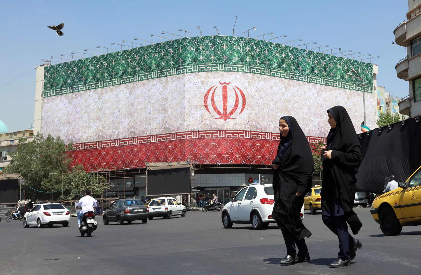 Teheran. Fot. PAP/EPA/ABEDIN TAHERKENAREH