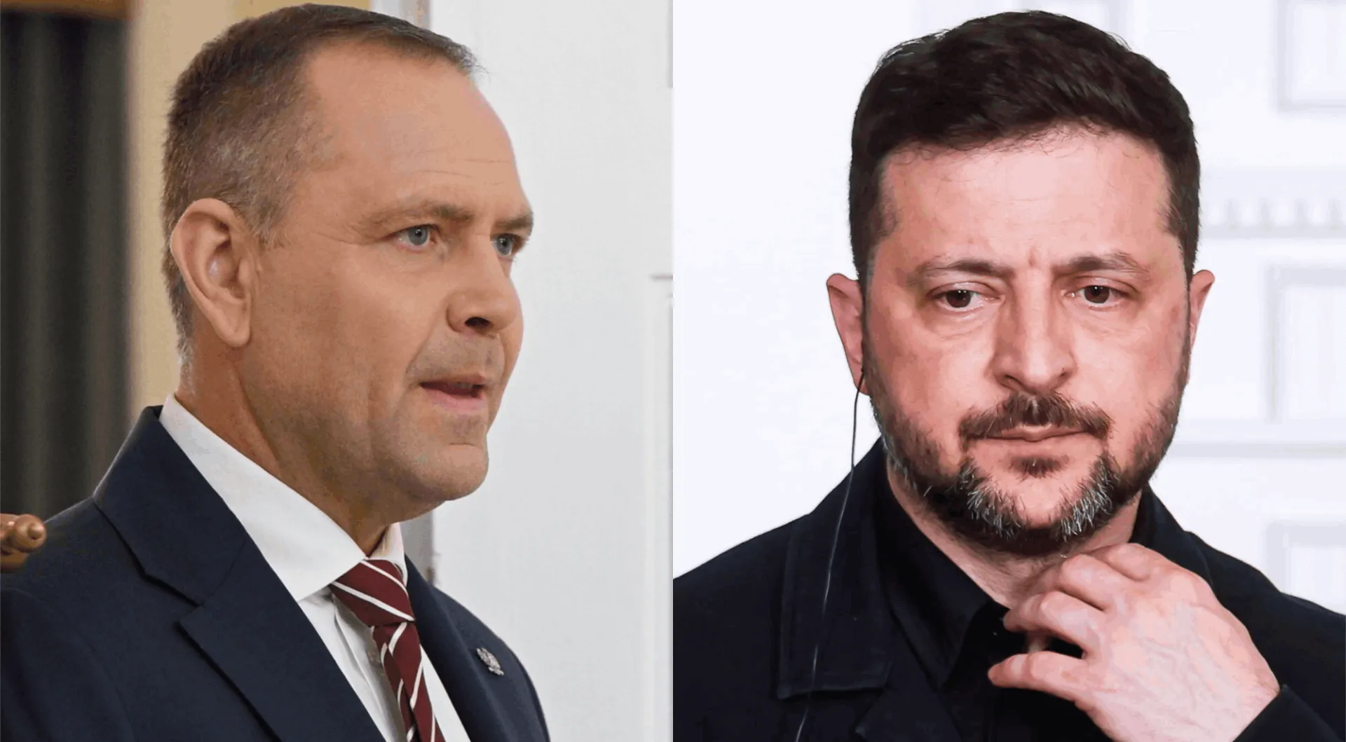Prezydent Karol Nawrocki i prezydent Ukrainy Wołodymyr Zełenski. Fot. PAP/Marcin Obara/EPA/ANGELO CARCONI