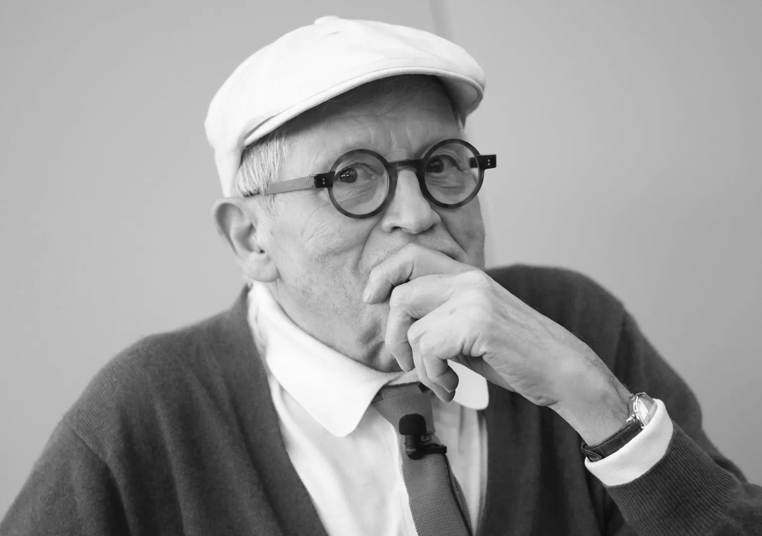 David Hockney. Fot. EPA/ARNE DEDERT