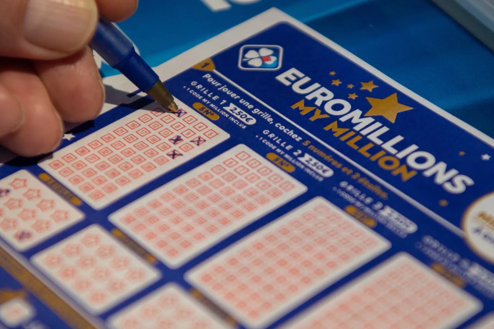 EuroMillions, zdjęcie ilustracyjne, fot. PAP/EPA/CAROLINE BLUMBERG