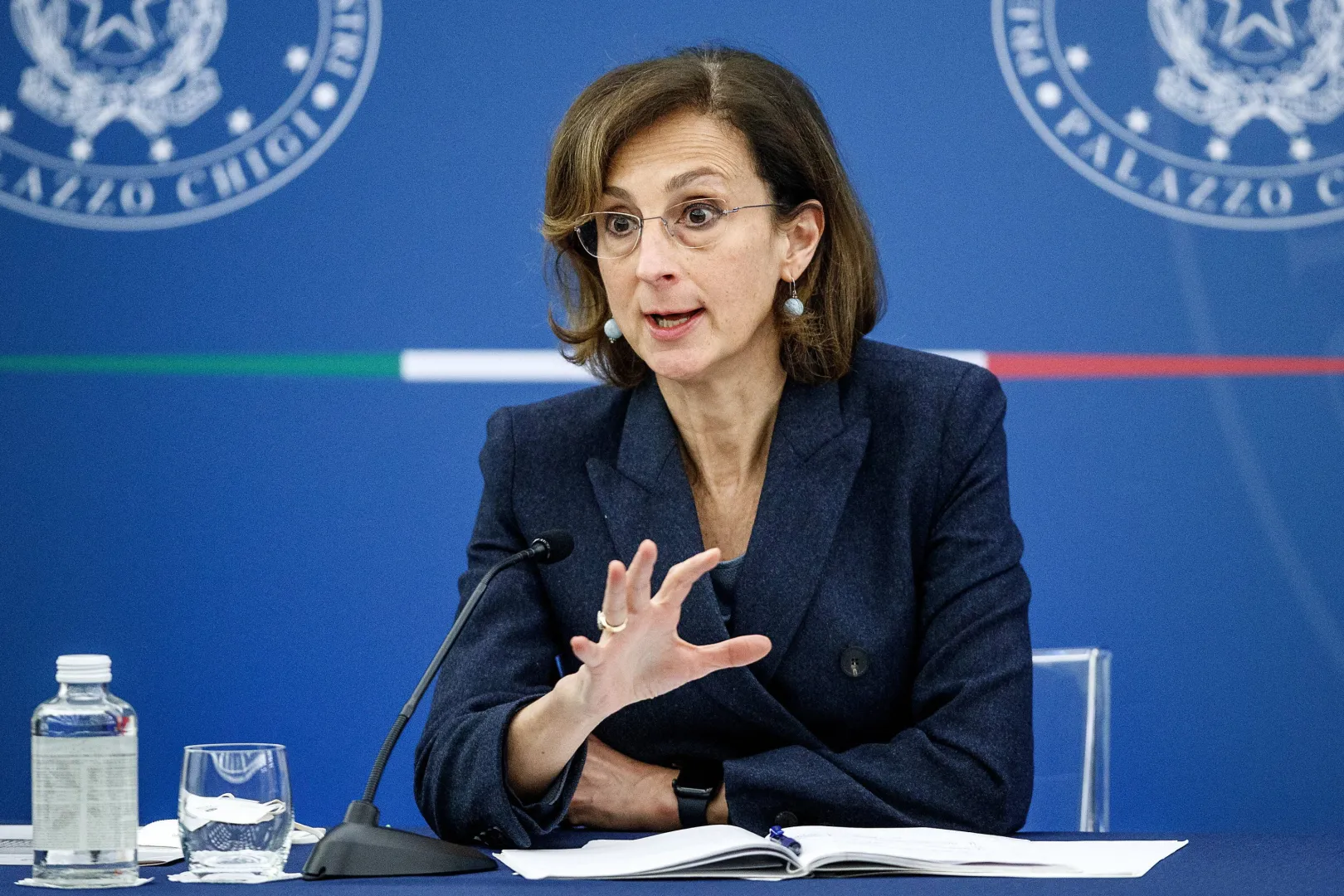 Marta Cartabia. Fot. PAP/	ANSA/LAPRESSSE POOL