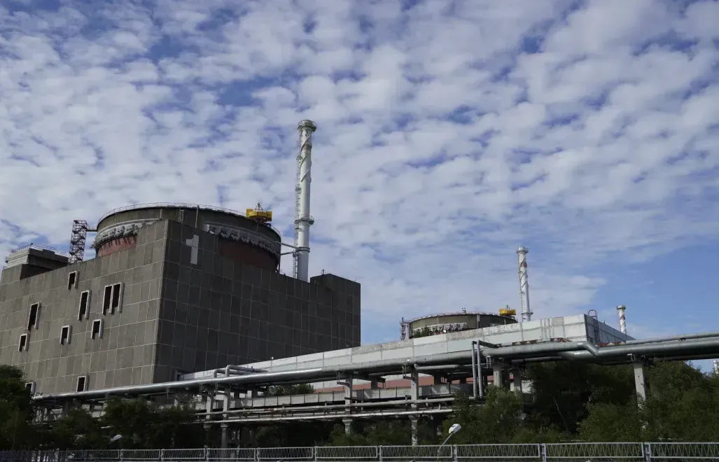 Zaporoska elektrownia jądrowa Fot. AA/ABACA/PAP