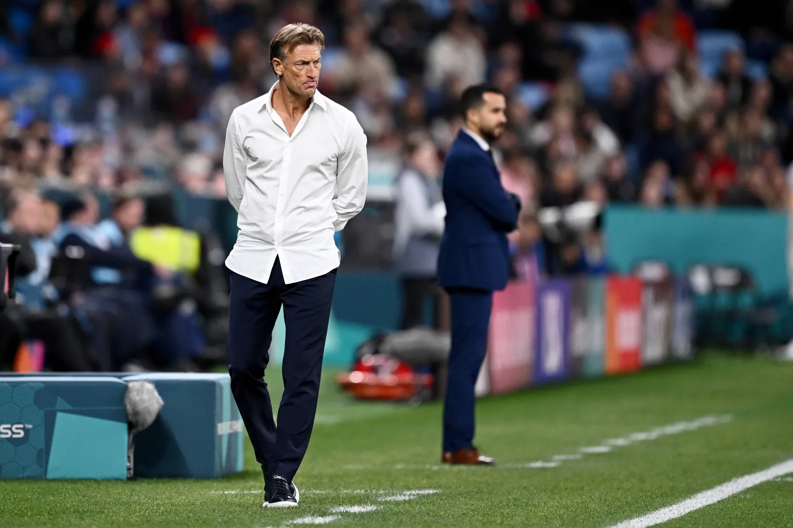 Trener Herve Renard, fot. PAP/EPA/AAP/DAN HIMBRECHTS