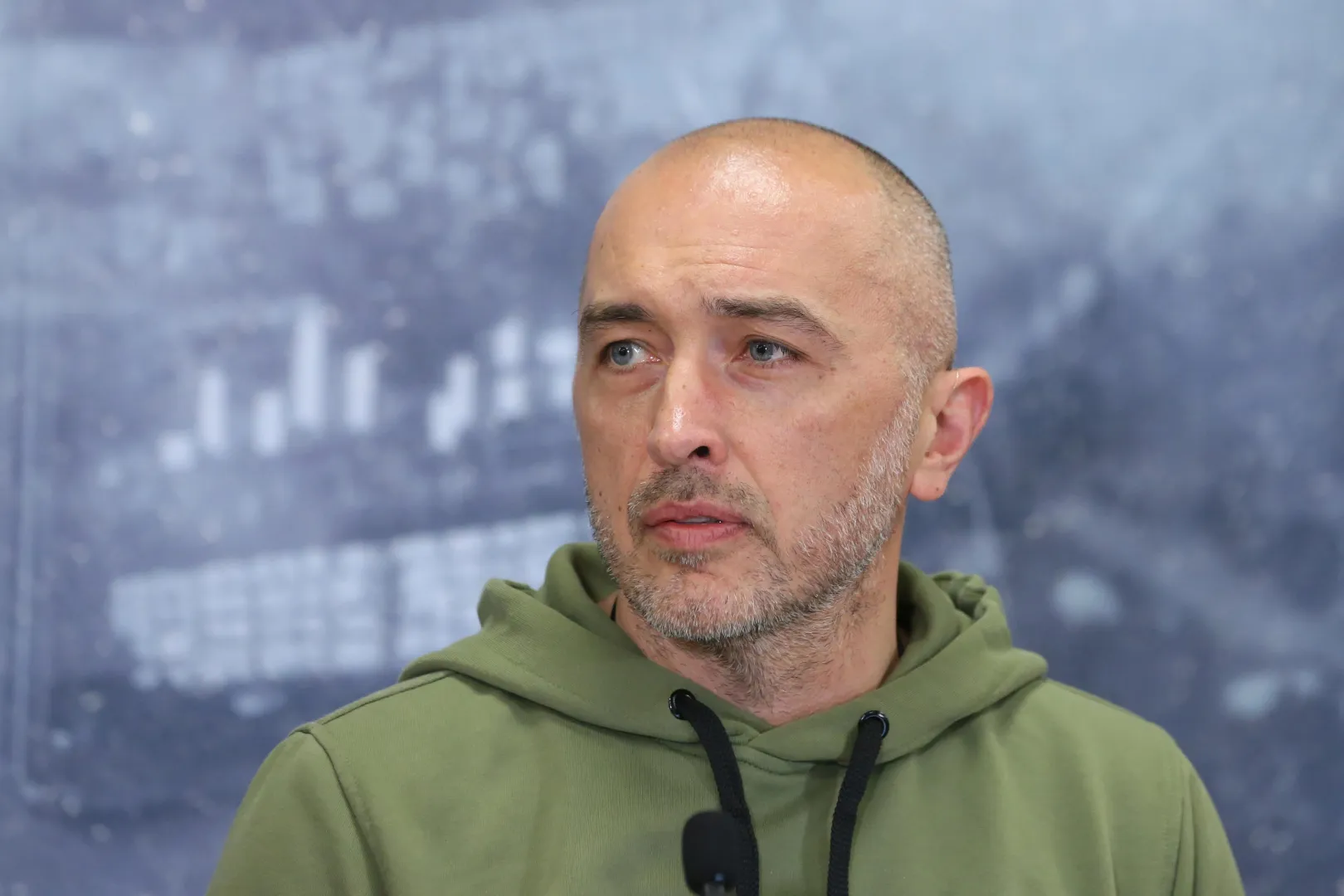  Prezes Narodowego Banku Ukrainy Andriy Pyshnyi. Fot. PAP/Viktor Kovalchuk