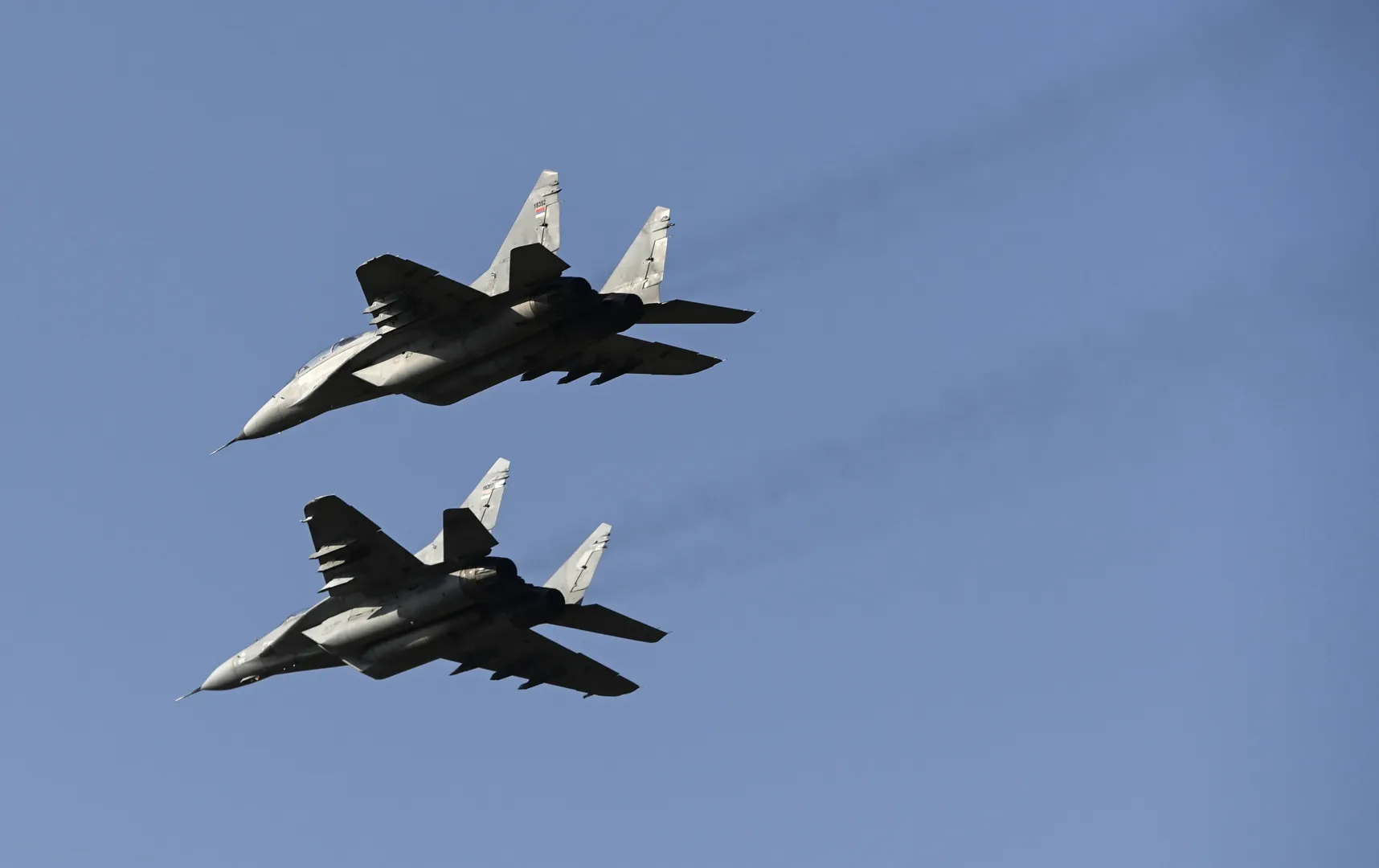 MIG-29. Fot. PAP/EPA/GEORGI LICOVSKI