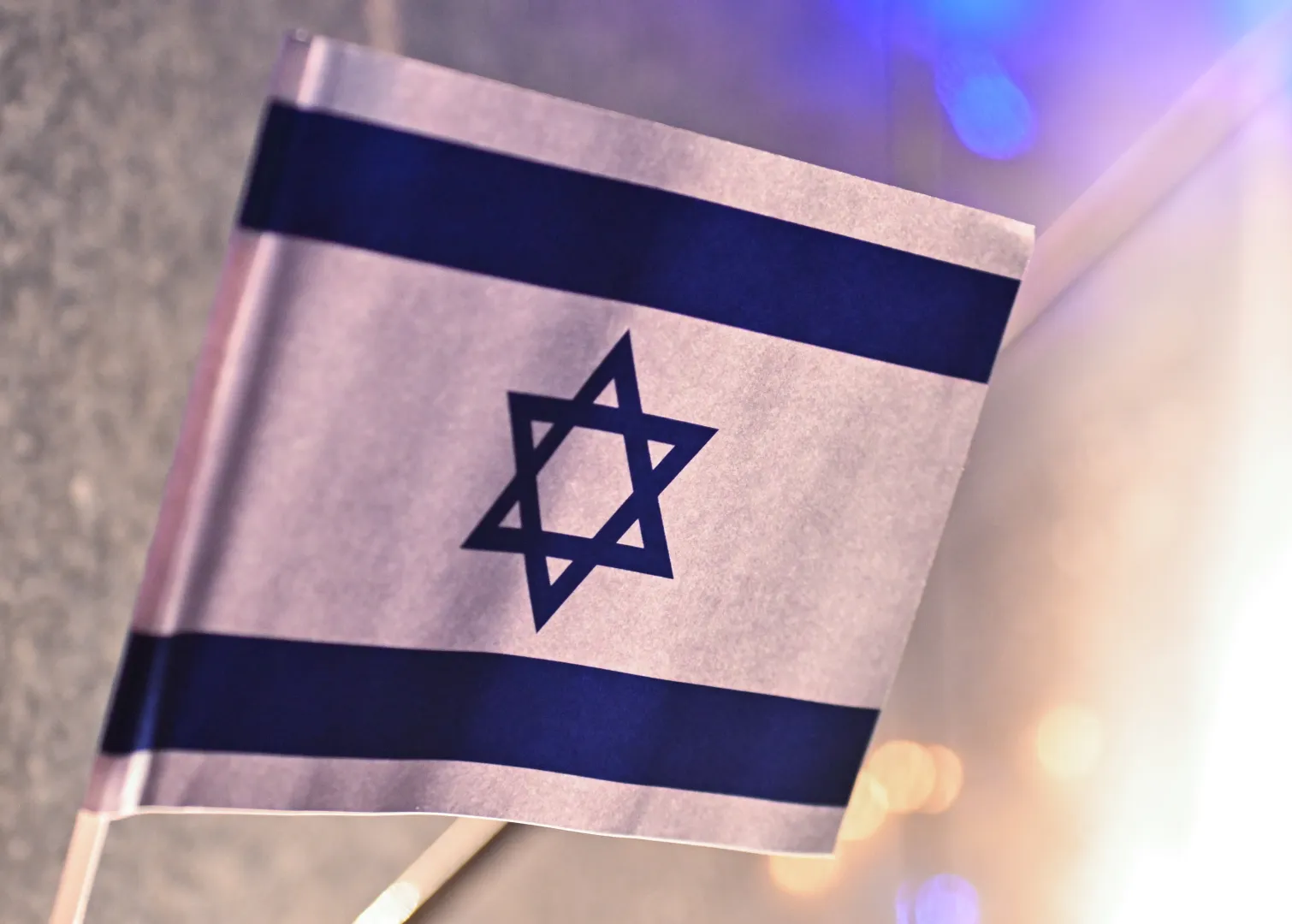 Flaga Izraela Fot. PAP/Maciej Kulczyński
