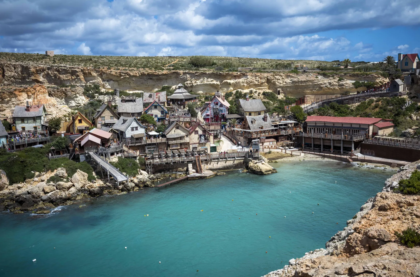  Popeye Village. Fot. PAP/	Wiktor Dąbkowski