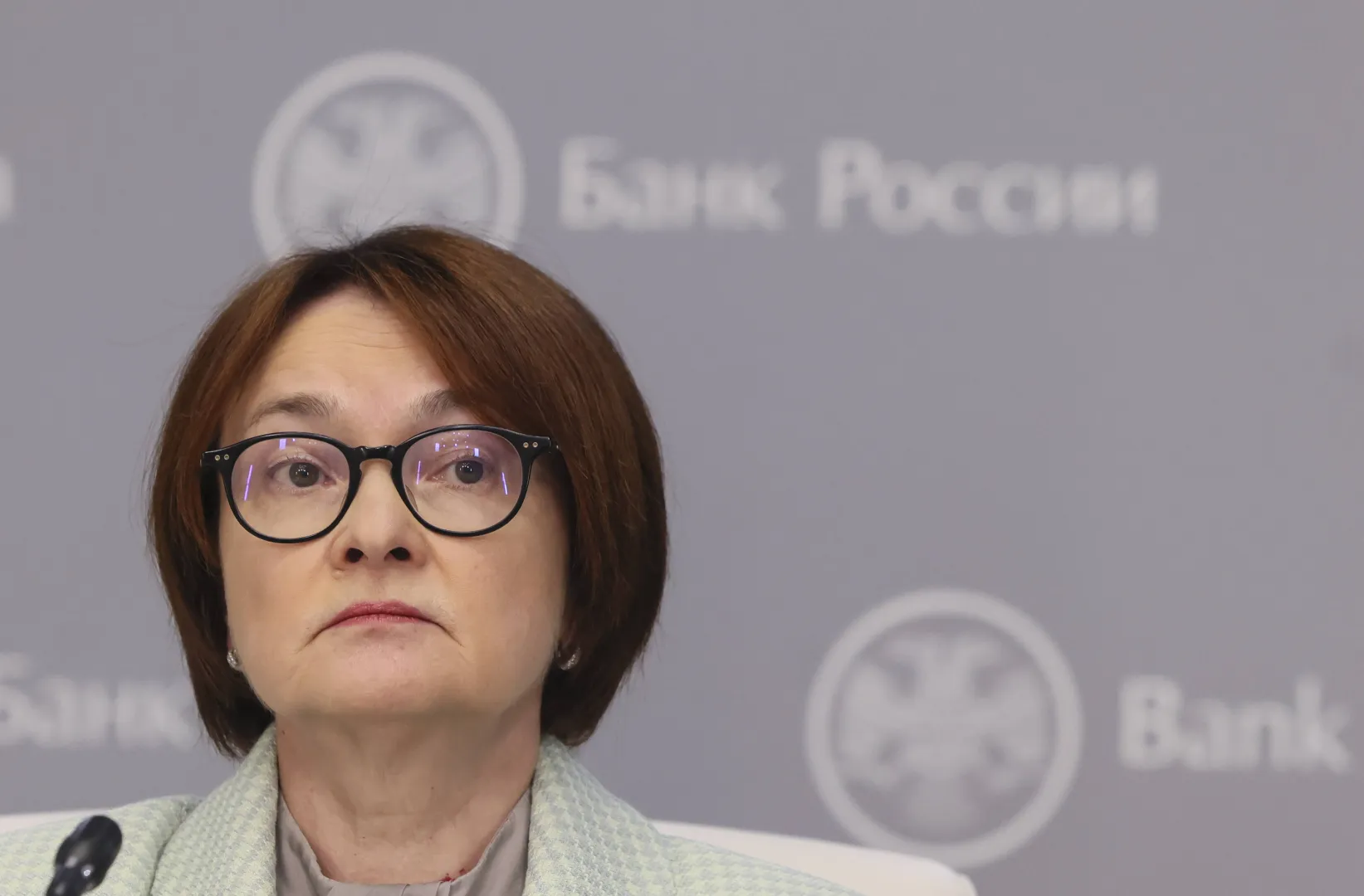 Эльвира Набиуллина. Fot. PAP/EPA/SERGEI ILNITSKY