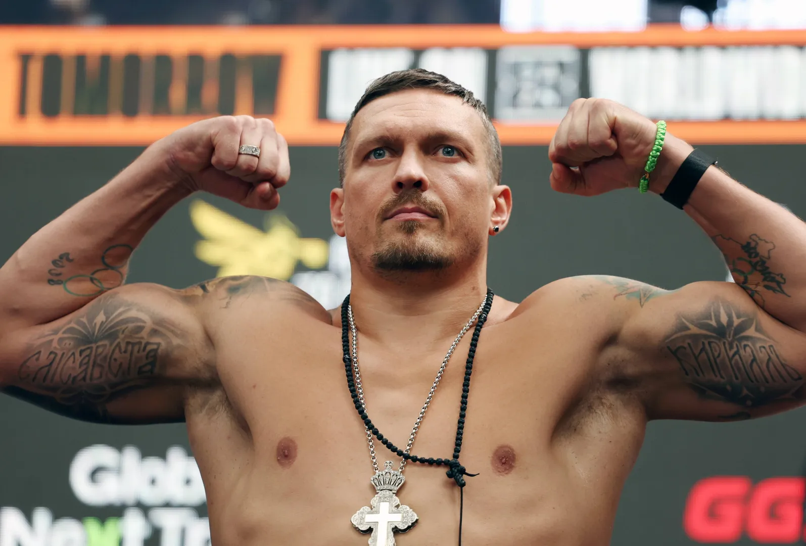 Ołeksandr Usyk. Fot. EPA/ANDY RAIN