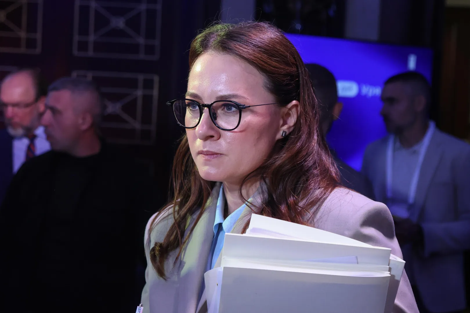 Premier Ukrainy Julia Swyrydenko. Fot. PAP/Viktor Kovalchuk