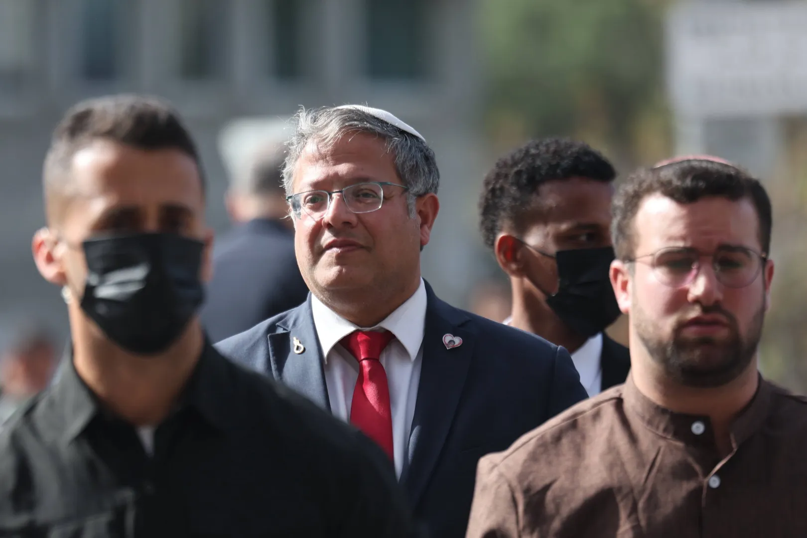 Itamar Ben Gwir, fot. PAP/EPA/ABIR SULTAN