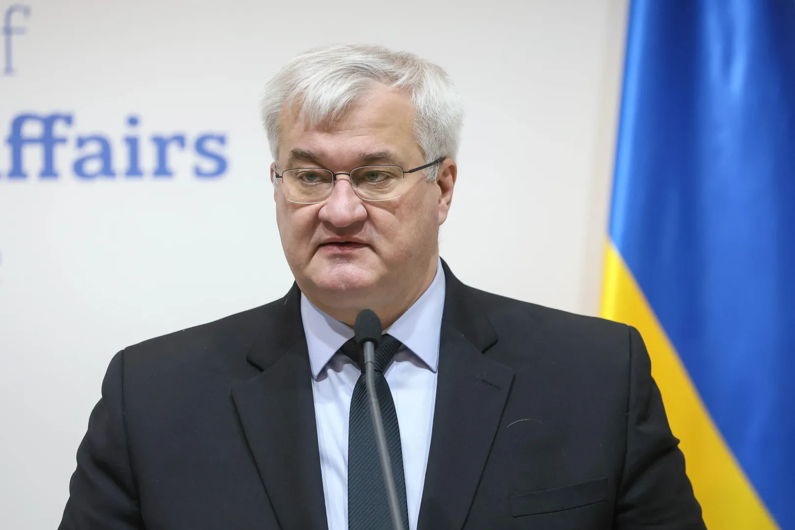 Андрій Сибіга. Fot. PAP/Viktor Kovalchuk