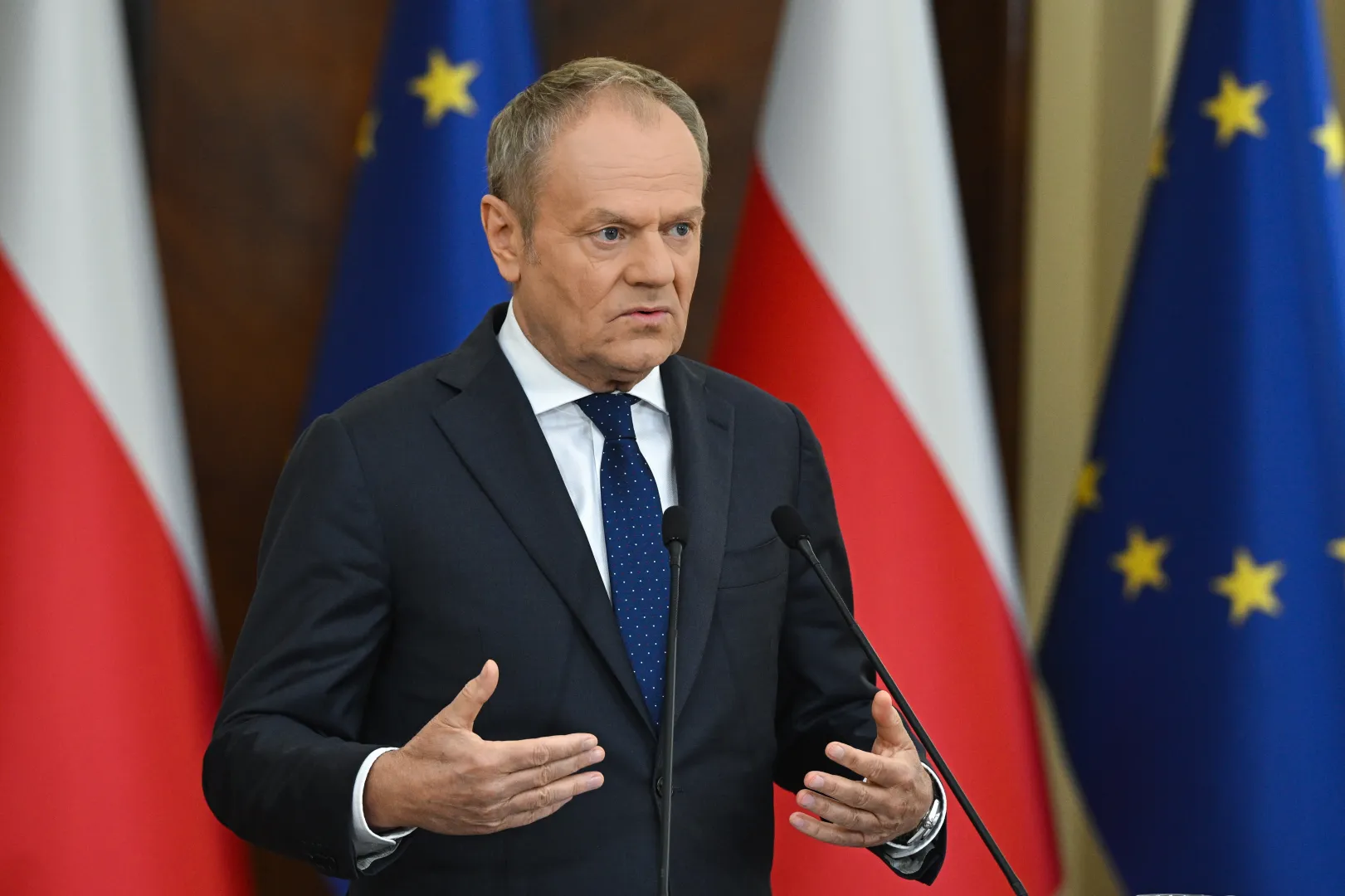 Premier Donald Tusk. Fot. PAP/Radek Pietruszka