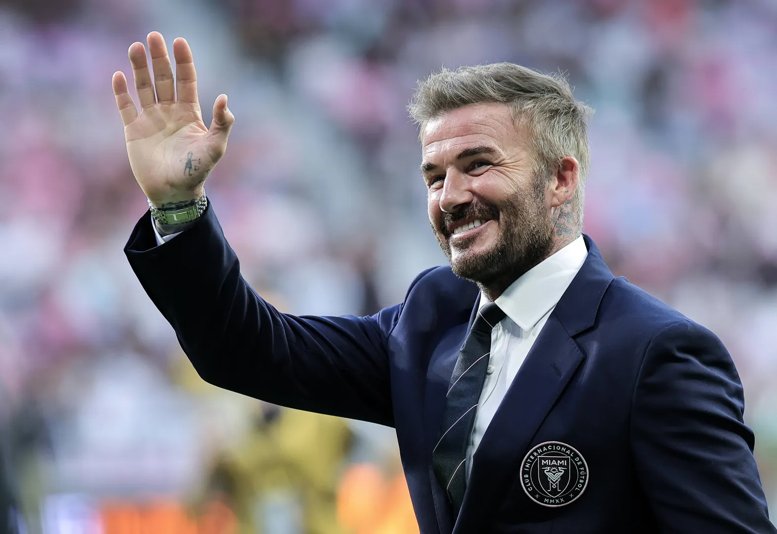 David Beckham. Fot. PAP/EPA/CRISTOBAL HERRERA-ULASHKEVICH