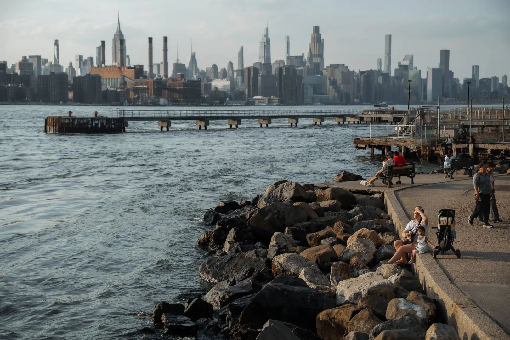 Widok na Manhattan w Nowym Jorku, fot. PAP/EPA/OLGA FEDOROVA