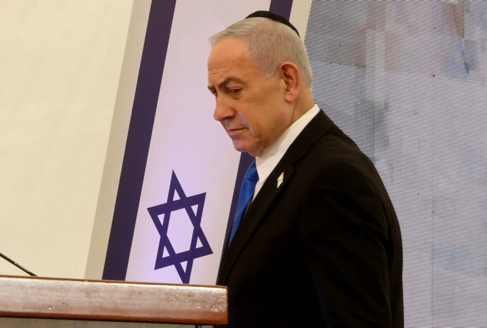 Benjamin Netanjahu Fot. PAP/EPA/MARC ISRAEL SELLEM