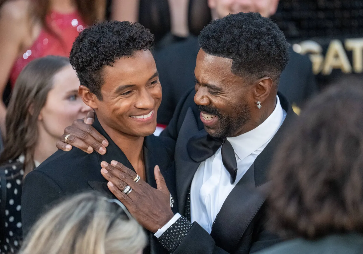 Jaafar Jackson i Colman Domingo. Fot. PAP/EPA/Connor Terry