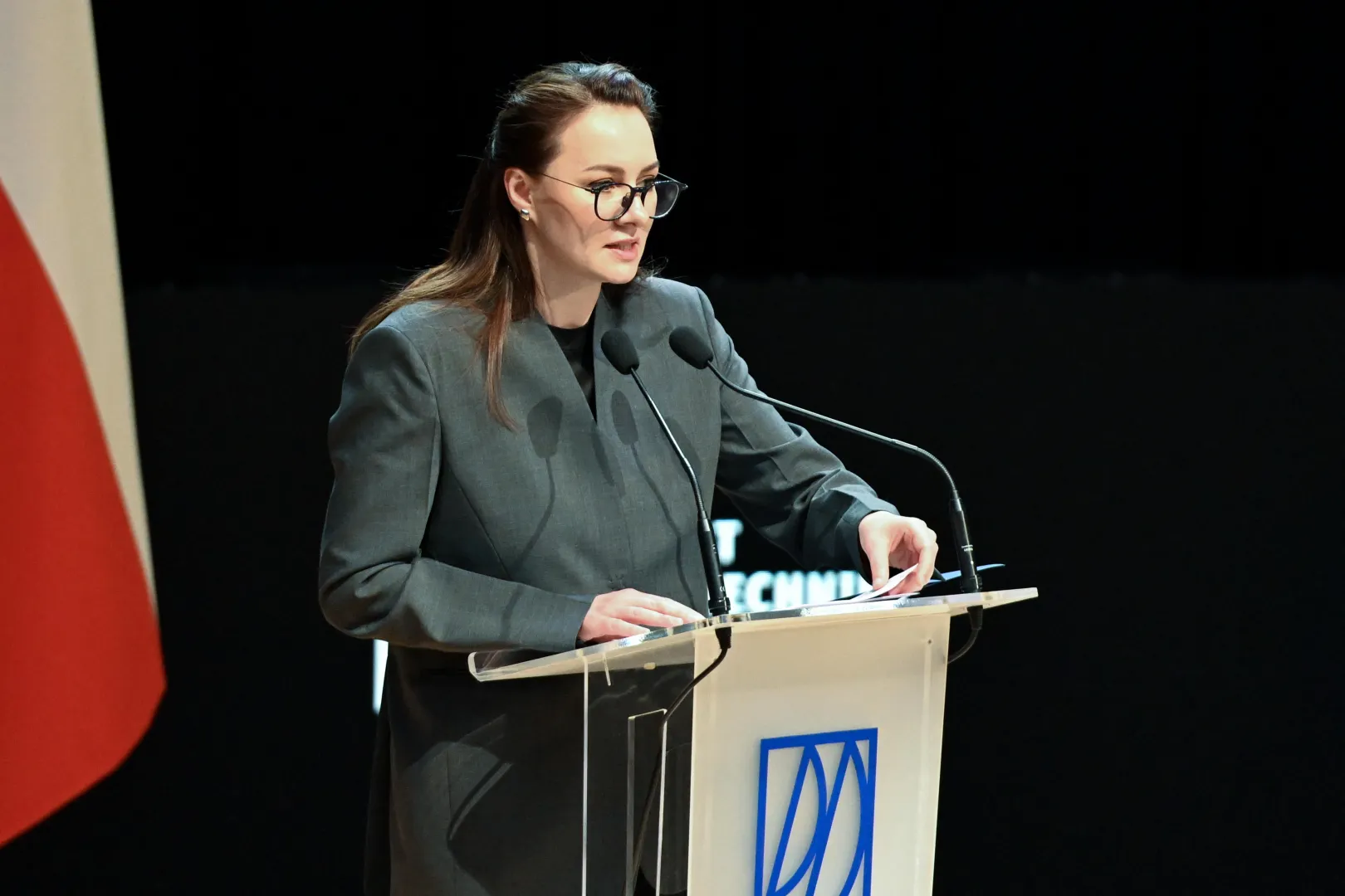 Premier Ukrainy Julija Swyrydenko. Fot. PAP/Wojciech Jargiło