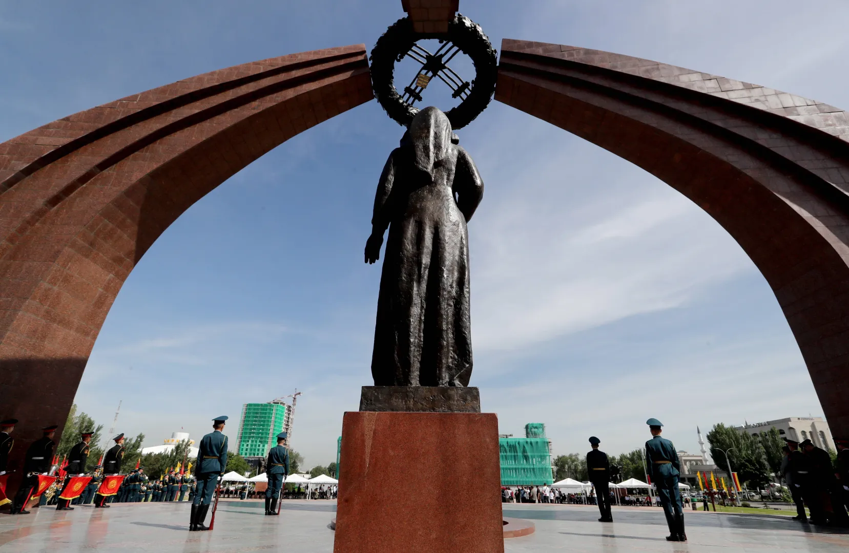 Бишкек. Фотоиллюстрация. Fot. PAP/EPA/Igor Kovalenko