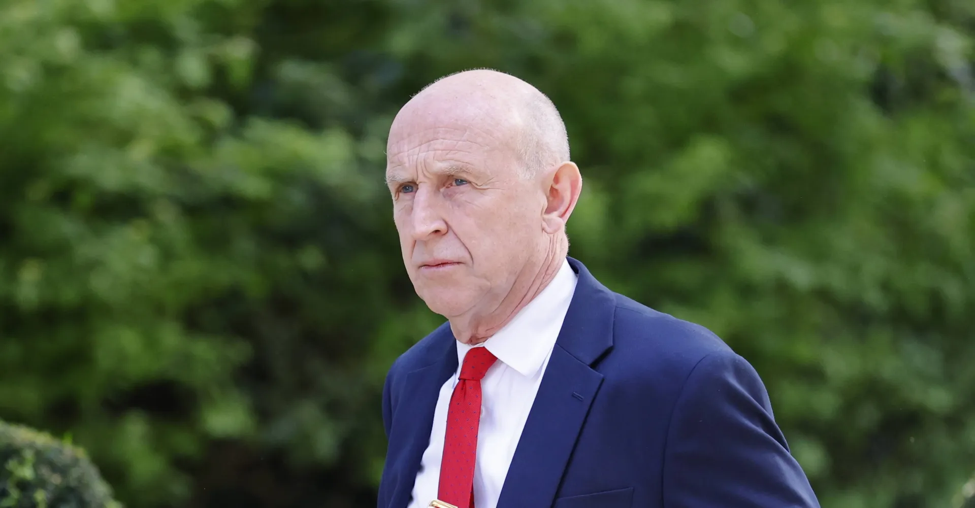 John Healey. Fot. 	PAP/EPA/TOLGA AKMEN