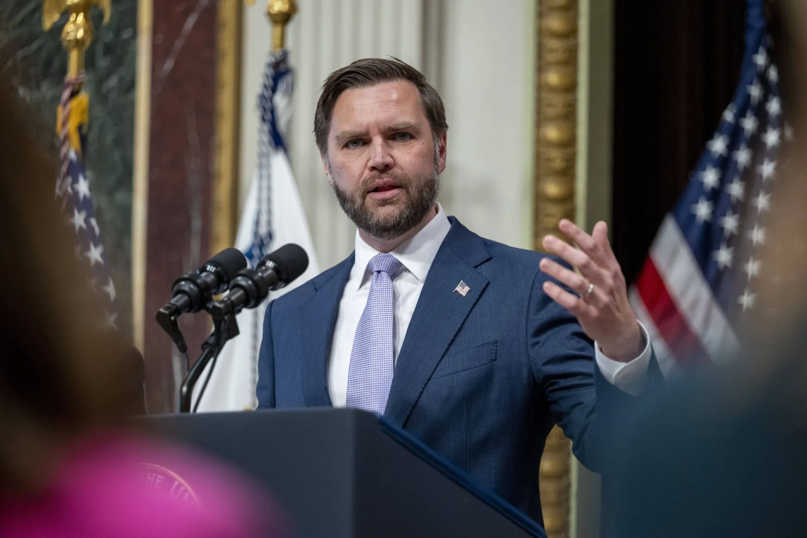 J.D. Vance Fot. PAP/EPA/DANIEL HEUER / POOL