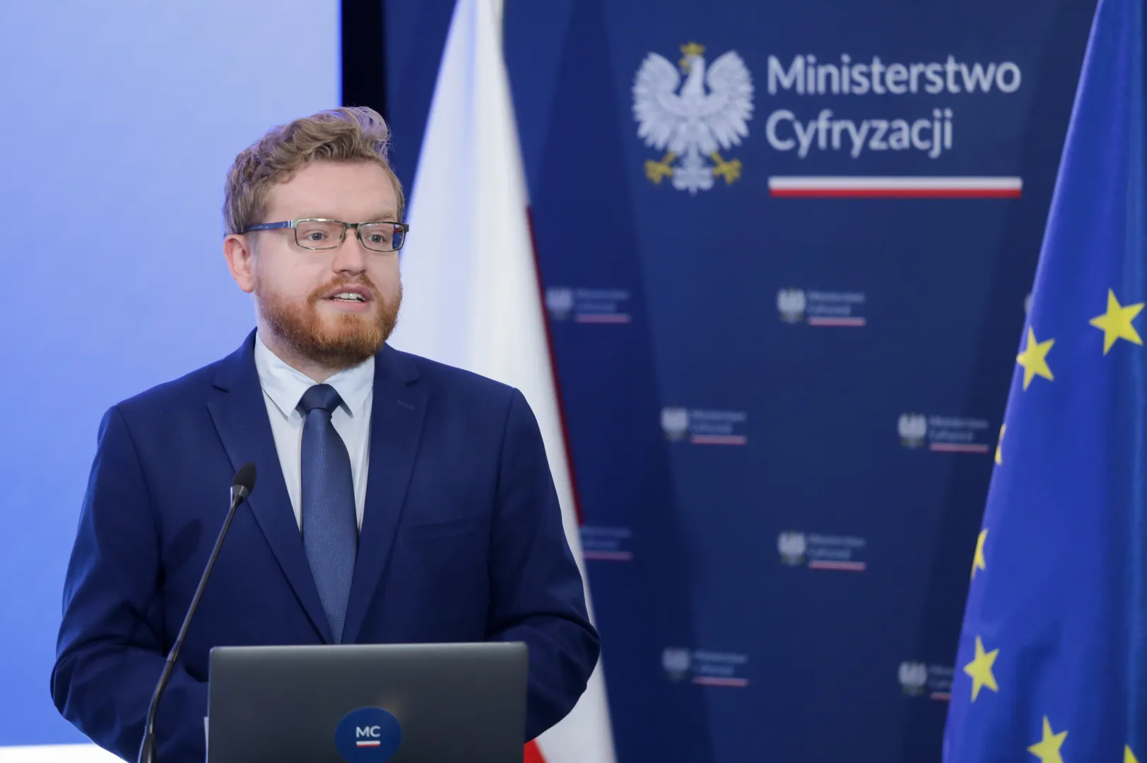 Wiceminister cyfryzacji Dariusz Standerski Fot. PAP/Tomasz Gzell
