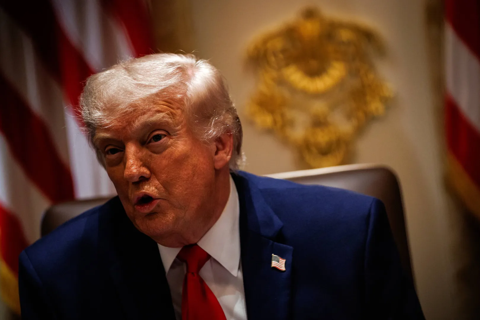 Дональд Трамп Fot. PAP/EPA/SAMUEL CORUM / POOL