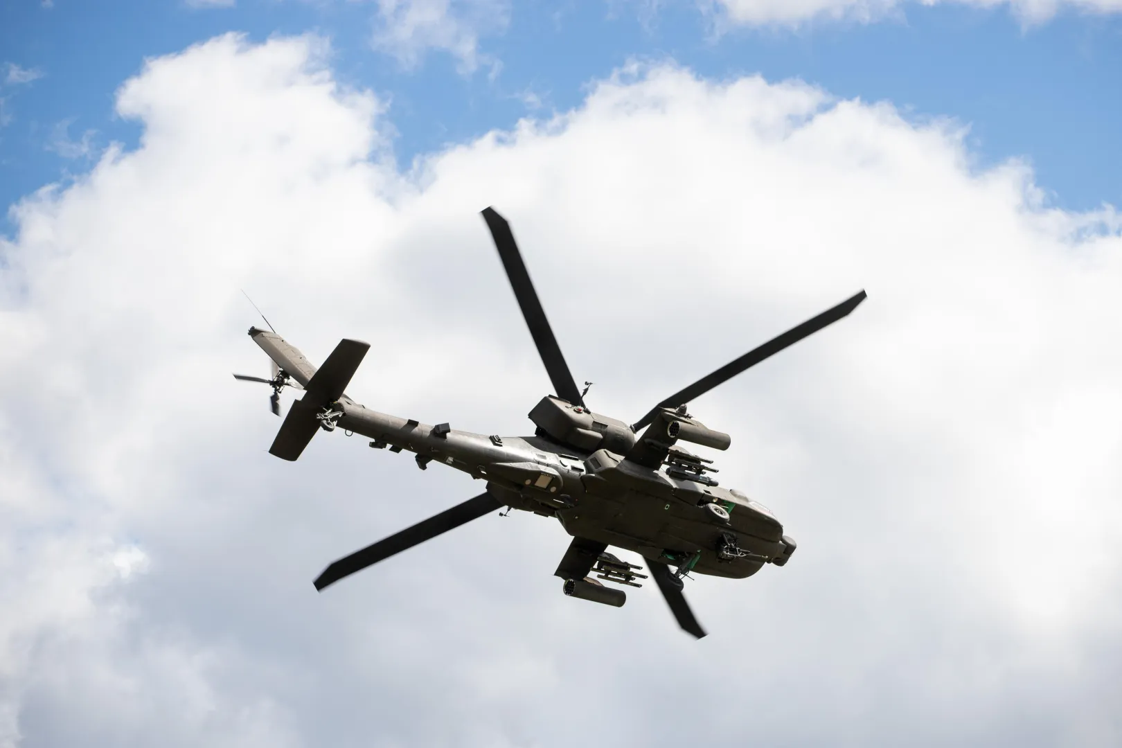 Śmigłowiec Apache (zdjęcie ilustracyjne). Fot. PAP/Agnieszka Bielecka