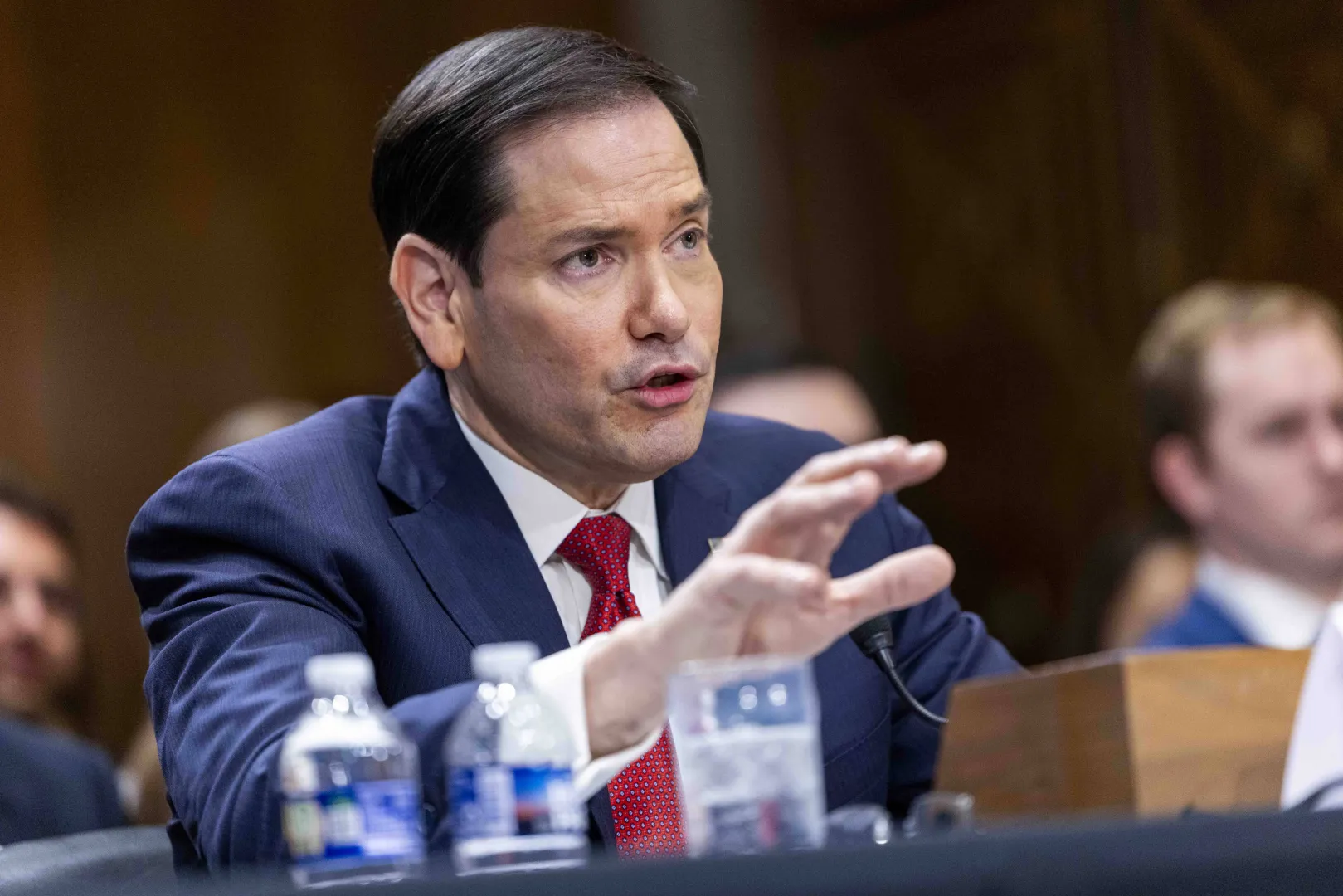 Sekretarz stanu USA Marco Rubio. Fot. PAP/EPA/SHAWN THEW