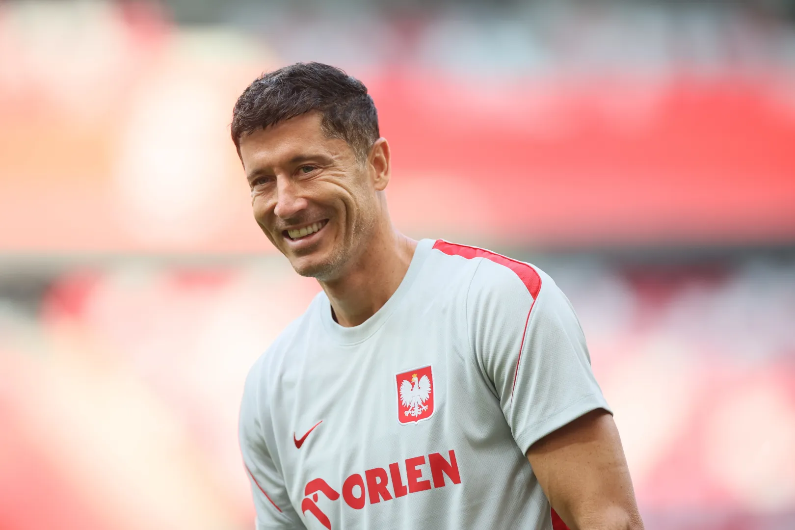 Robert Lewandowski. Fot.  PAP/Leszek Szymański