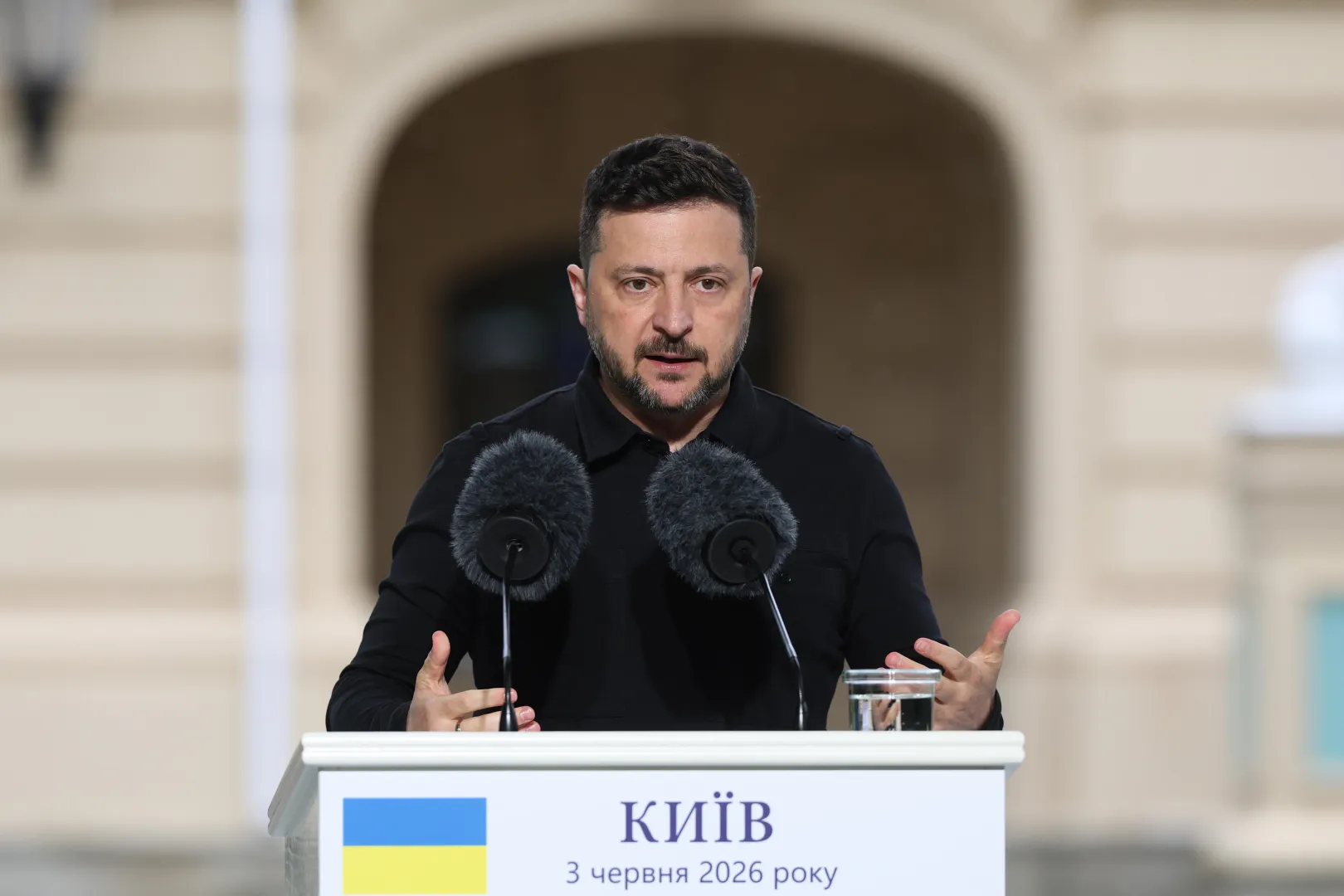 Wołodymyr Zełenski. Fot PAP/Victor Kovalchuk