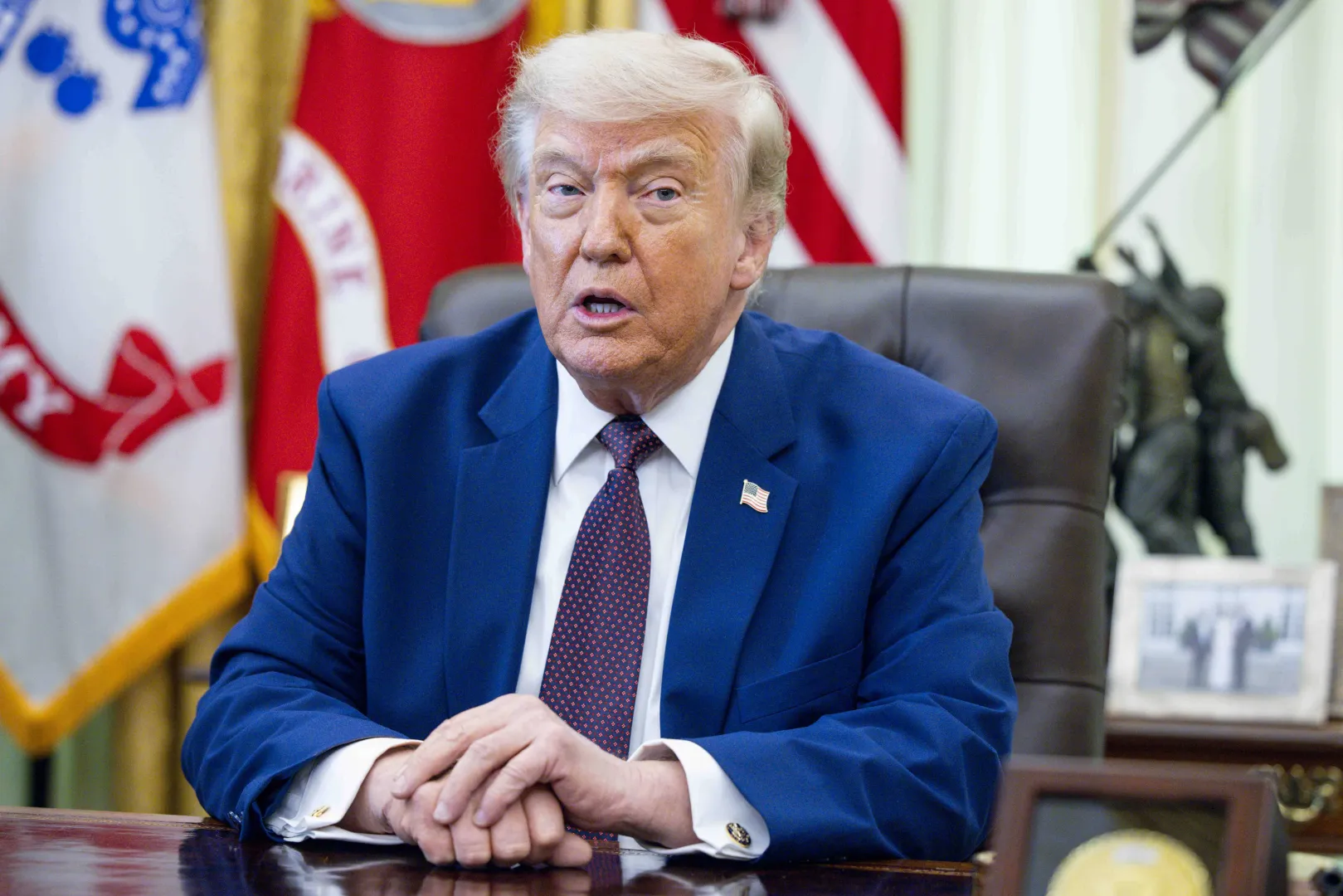 Donald Trump. Fot. PAP/EPA/SHAWN THEW