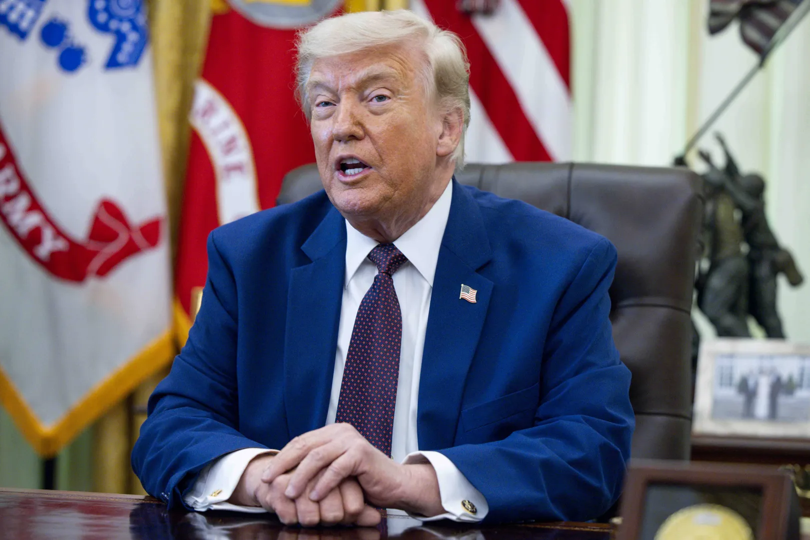 Donald Trump Fot. PAP/EPA/SHAWN THEW / POOL
