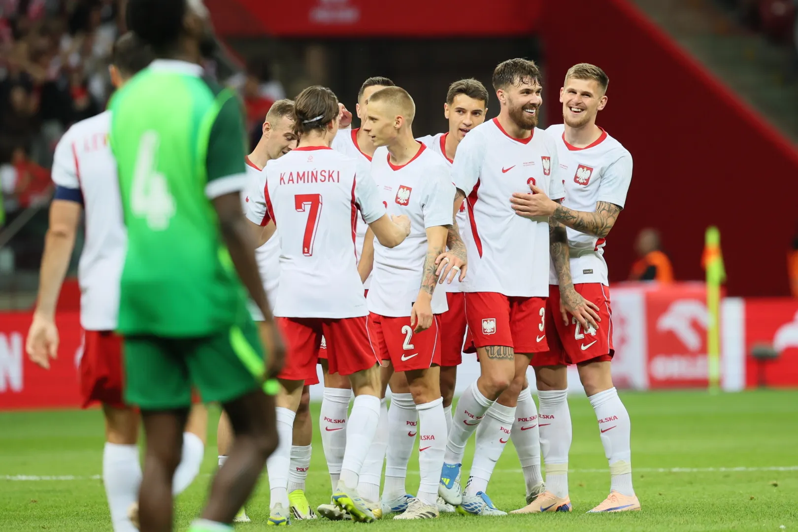 Piłkarze reprezentacji Polski, fot. PAP/Leszek Szymański