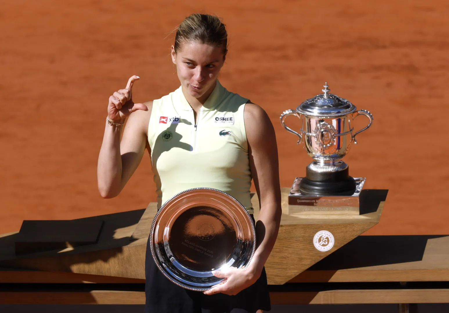 Maja Chwalinska, fot. PAP/EPA/YOAN VALAT