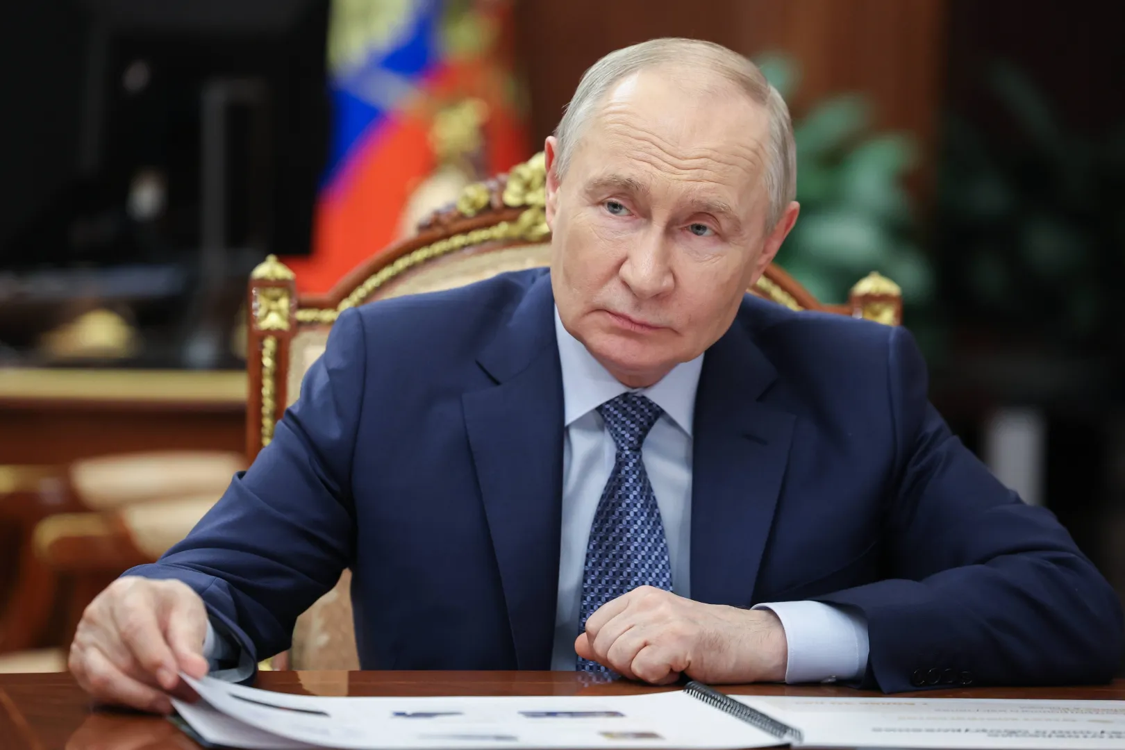 Владимир Путин. Fot. PAP/EPA/	VYACHESLAV PROKOFYEV/SPUTNIK/KREMLIN / POOL
