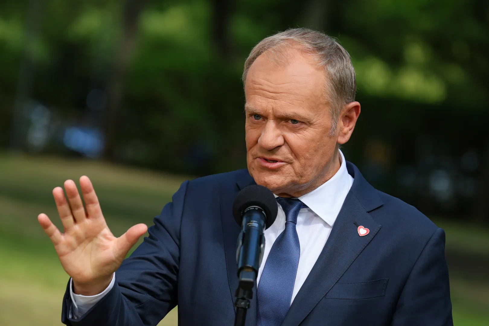 Premier Donald Tusk. Fot. PAP/Paweł Supernakw