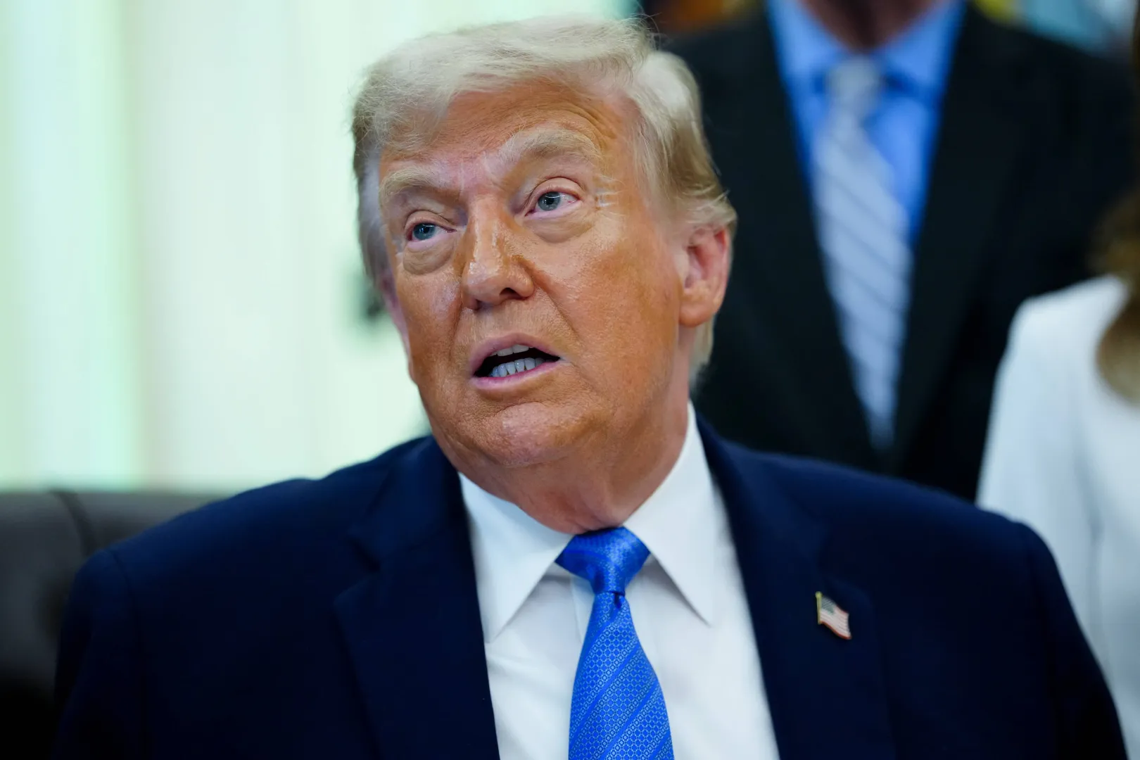 Donald Trump Fot. PAP/EPA/AARON SCHWARTZ / POOL