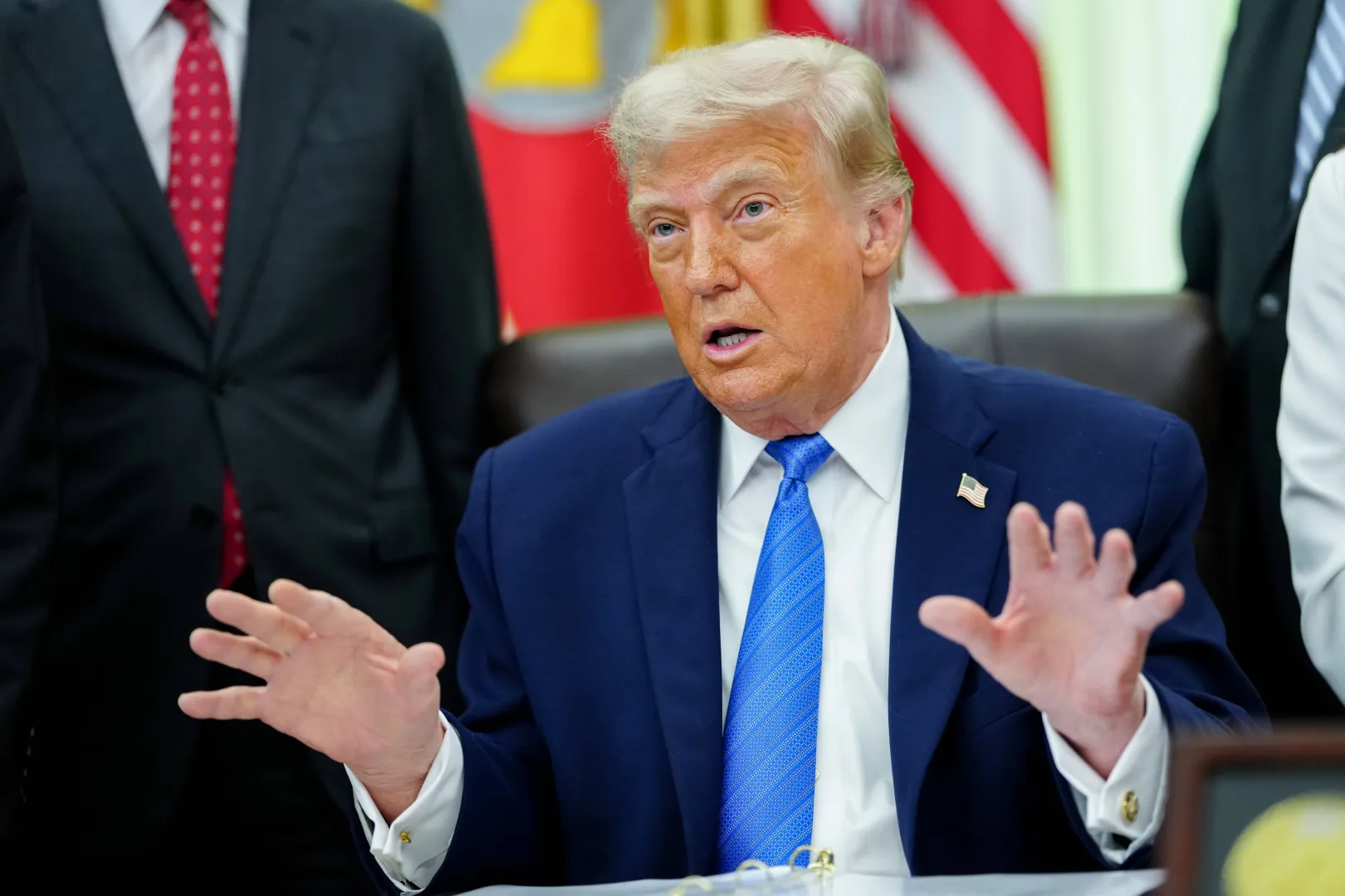 Donald Trump Fot. PAP/EPA/AARON SCHWARTZ