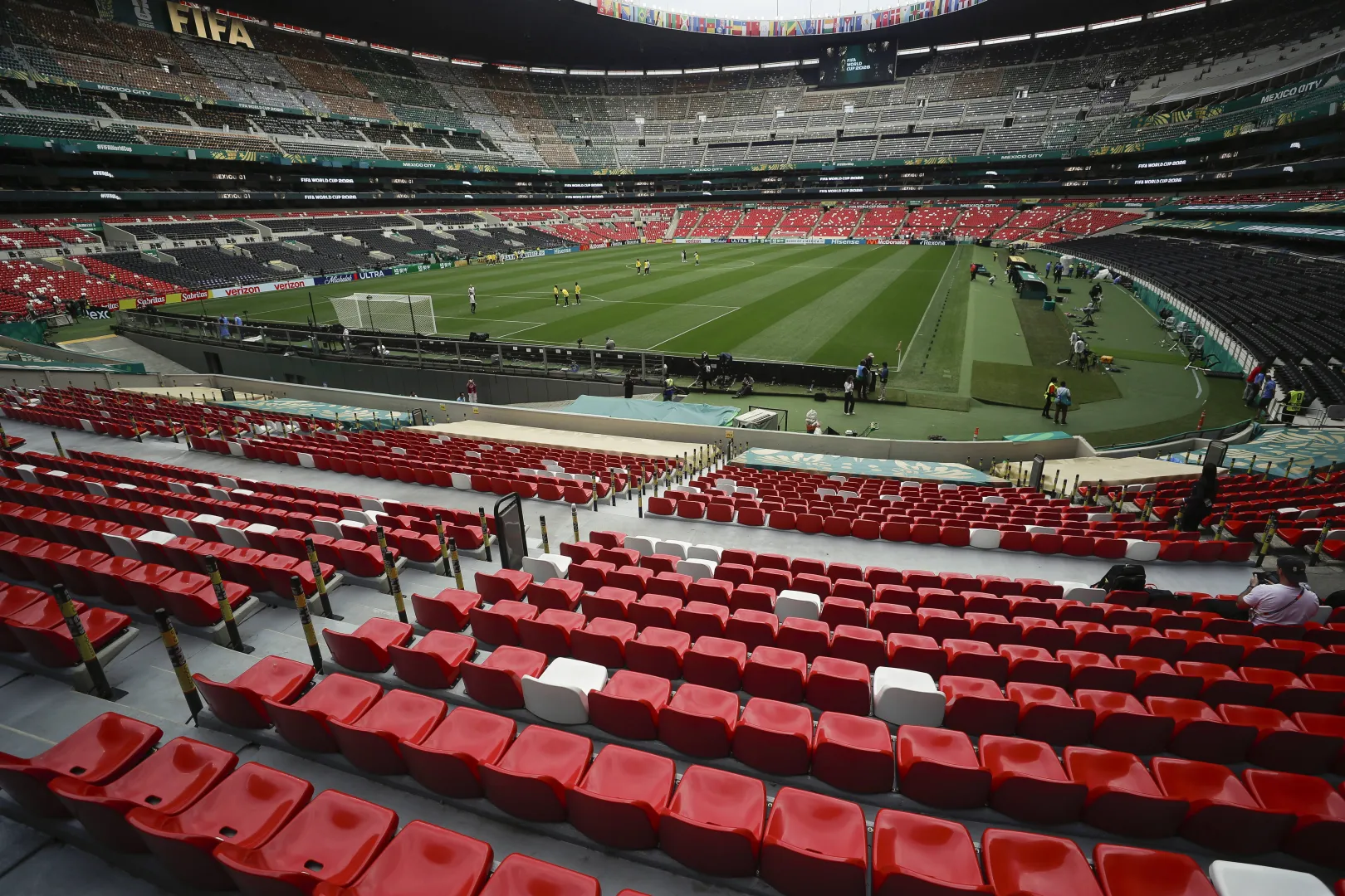 Estadio Azteca w Meksyku, fot. PAP/EPA/EFE/ESQUIVEL