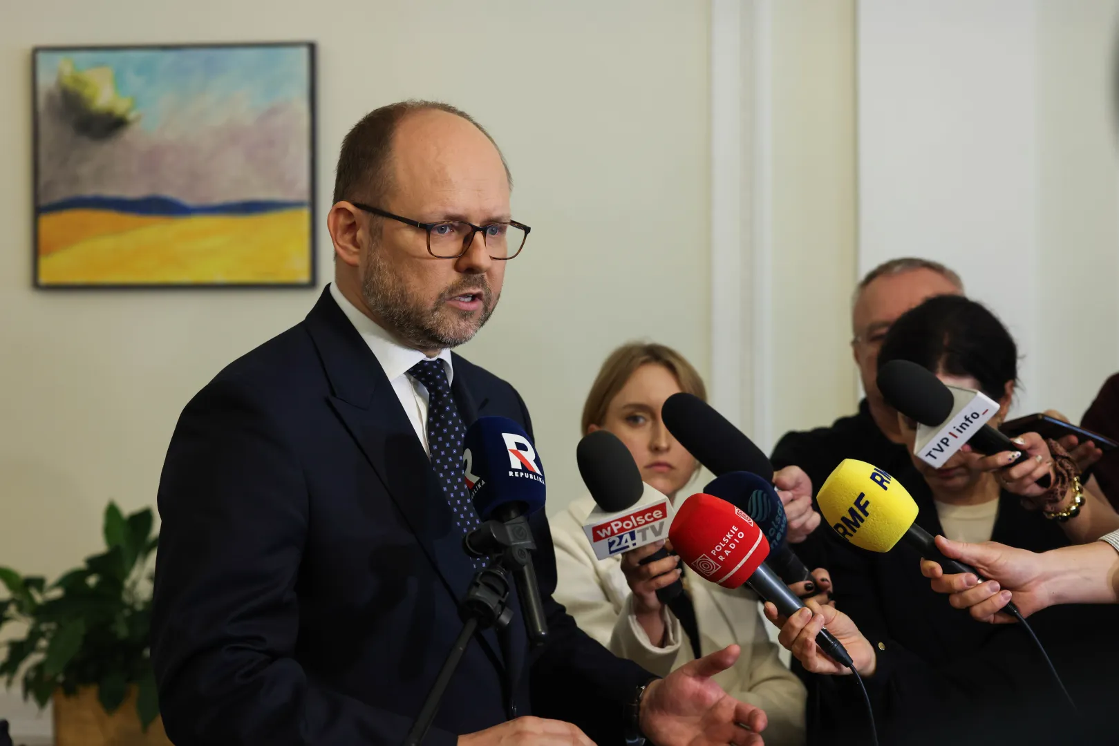 Marcin Przydacz. Fot. PAP/	Albert Zawada